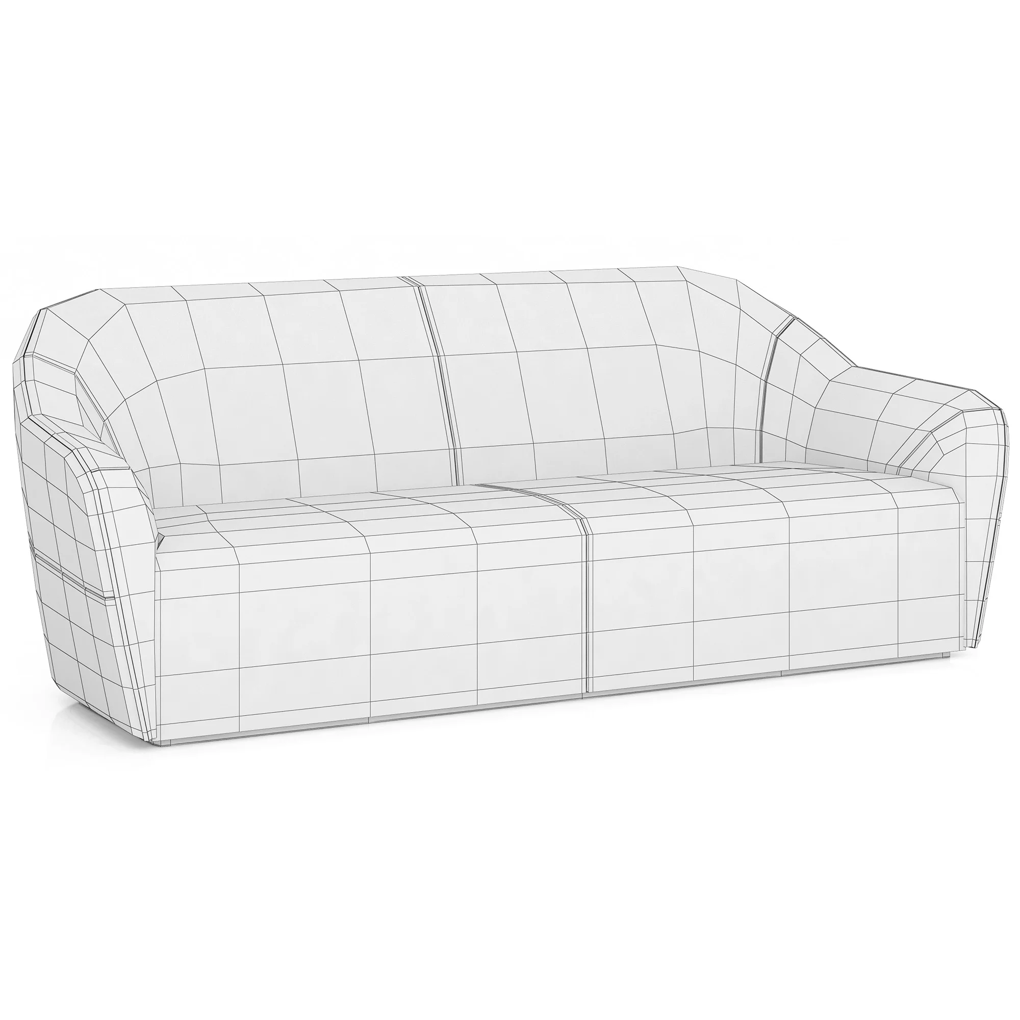 Smania Gramercy Sofa — 3D model preview 3