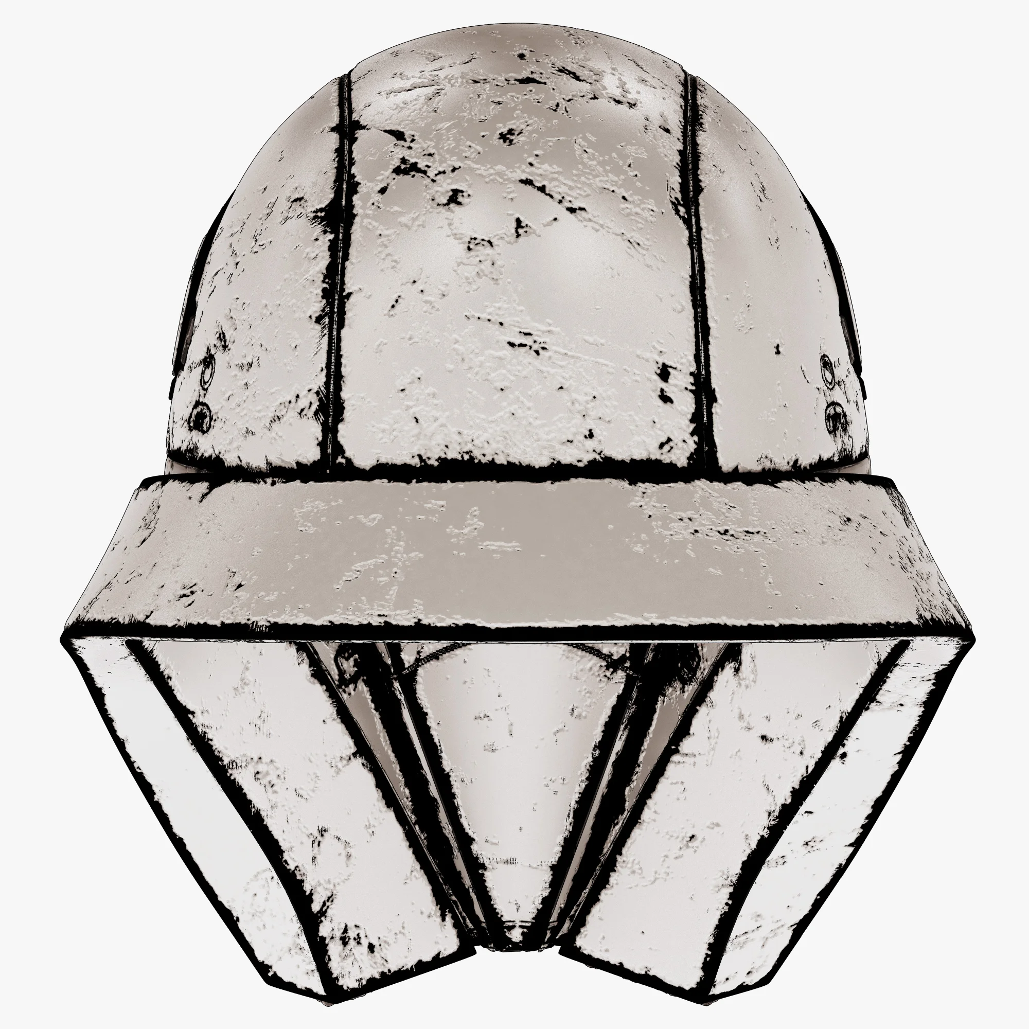 Tank Trooper Helmet Old — 3D model preview 1