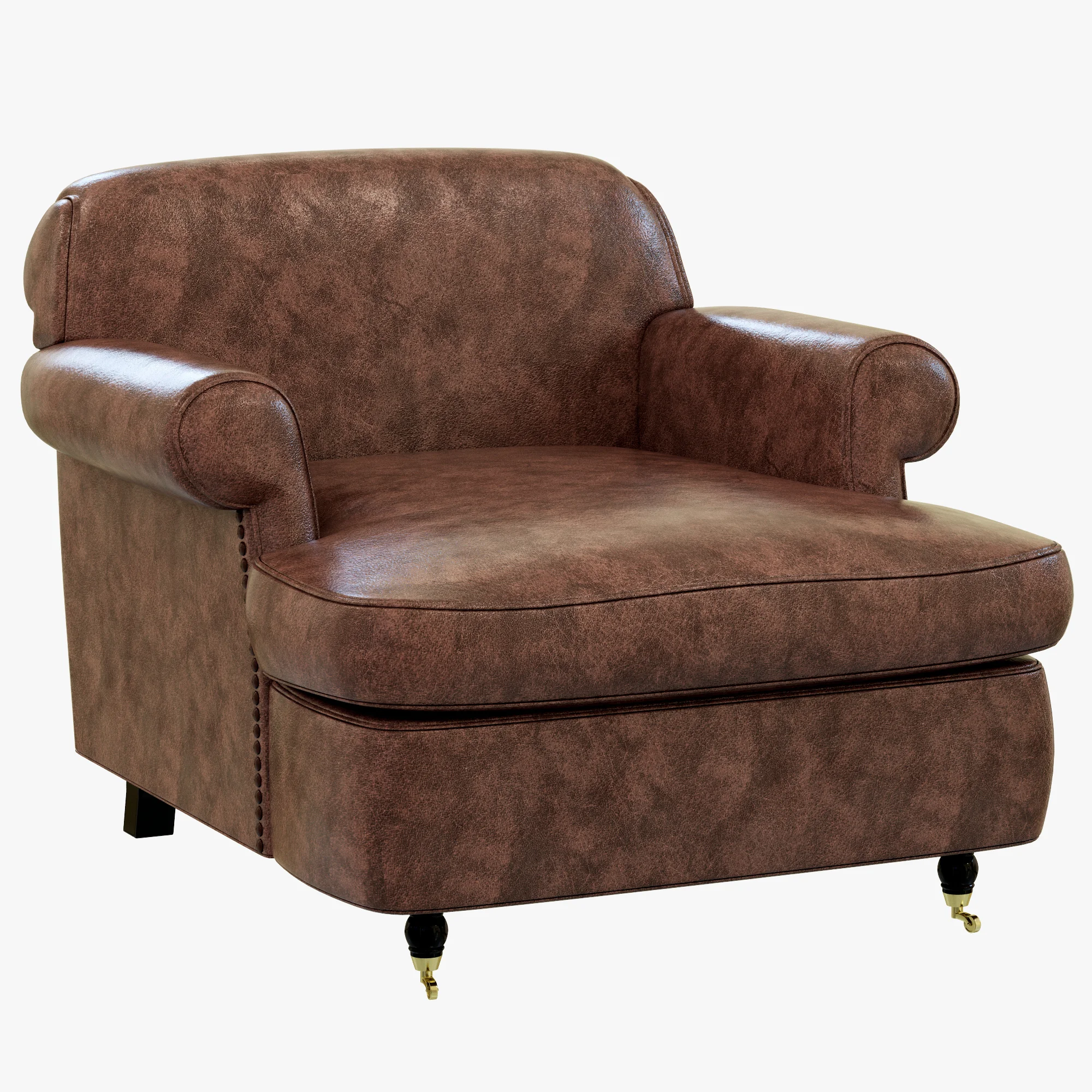 Baxter CHARLOTTE LONGE ARMCHAIR — 3D model preview 1