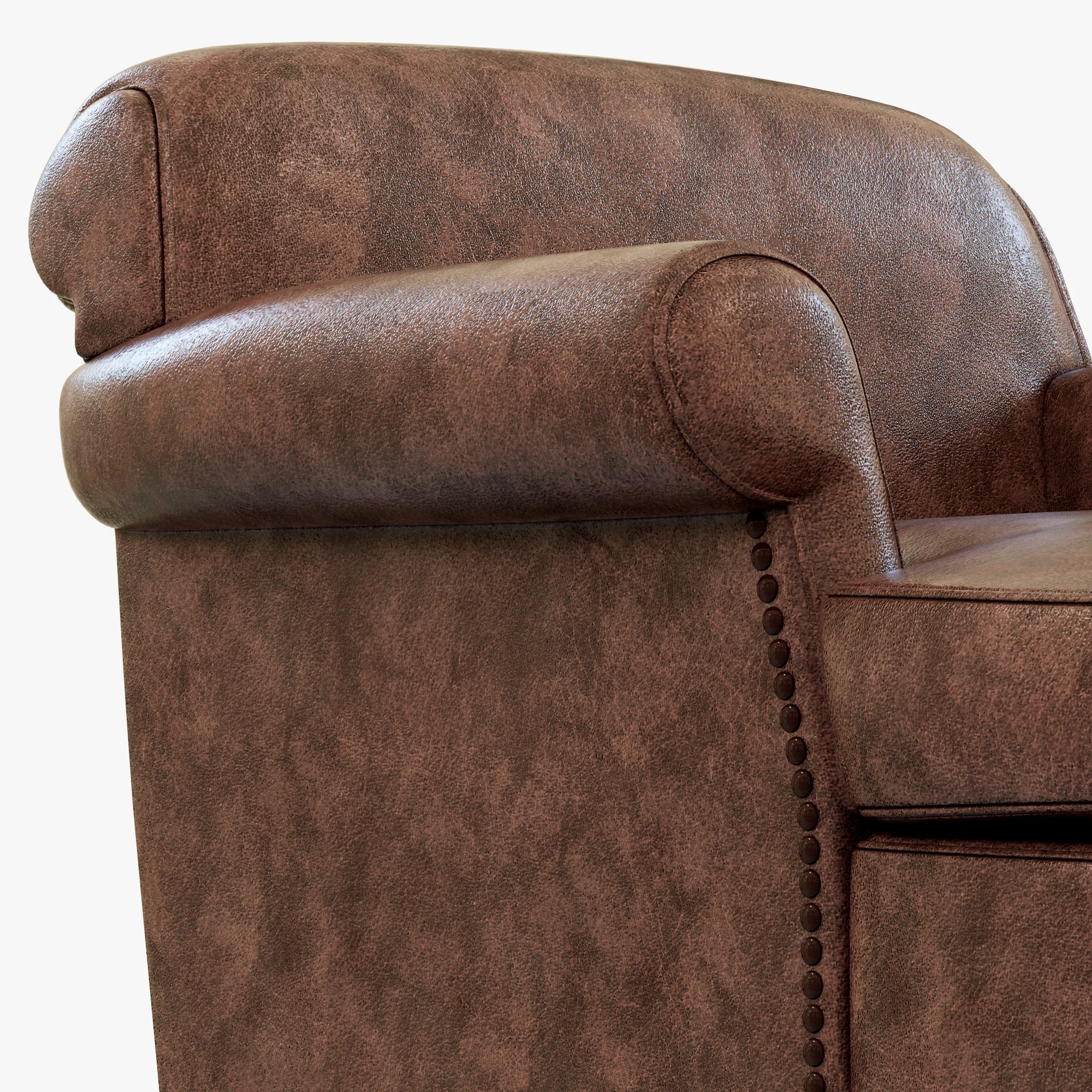 Baxter CHARLOTTE LONGE ARMCHAIR — 3D model preview 4