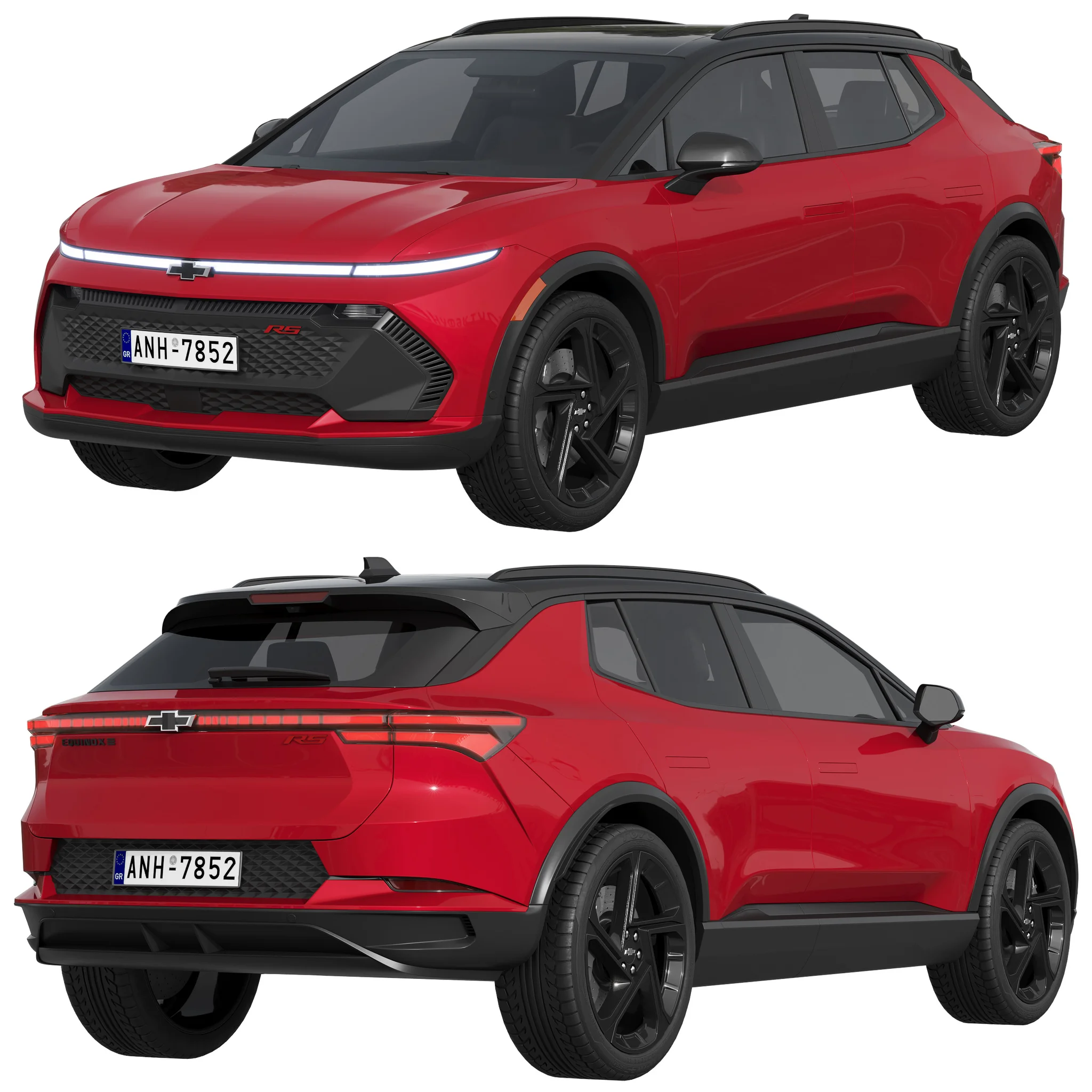 Chevrolet Equinox EV RS, 3D model preview 7