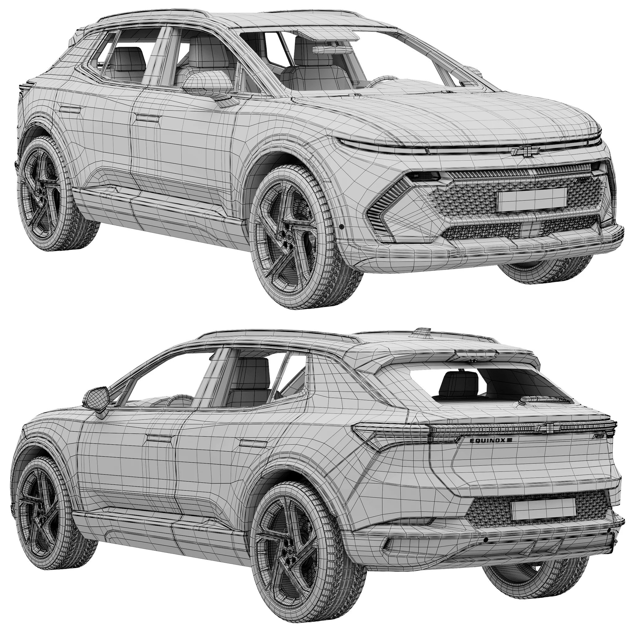 Chevrolet Equinox EV RS, 3D model preview 18