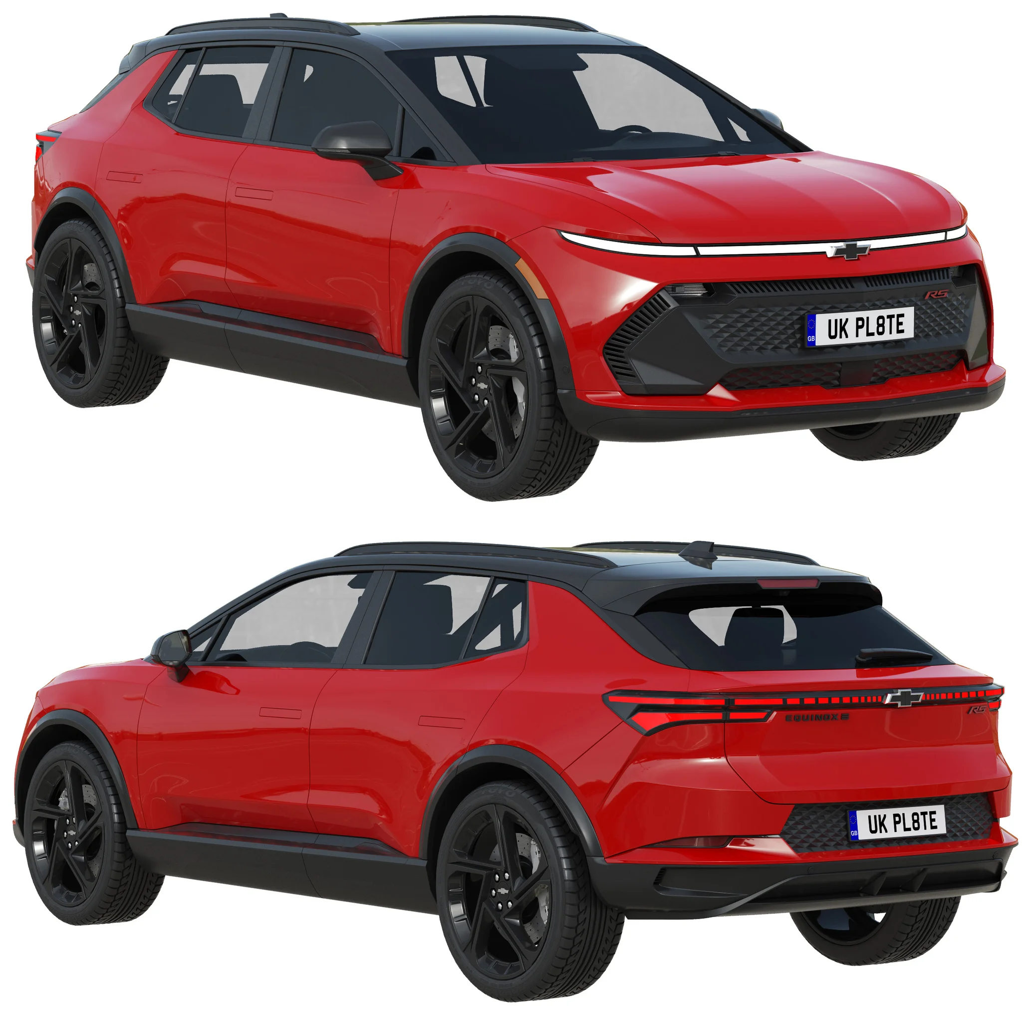 Chevrolet Equinox EV RS, 3D model preview 21