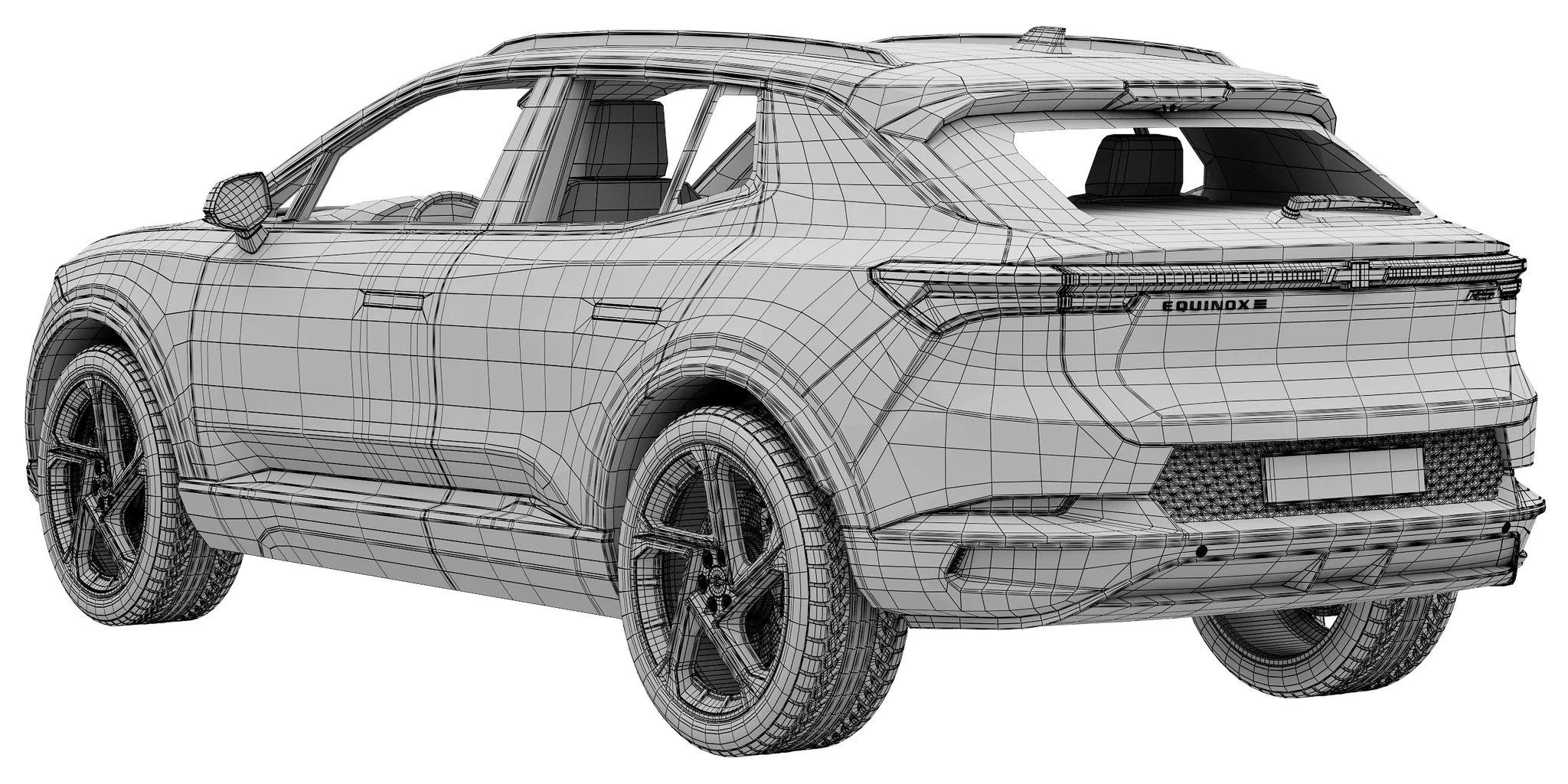 Chevrolet Equinox EV RS, 3D model preview 23