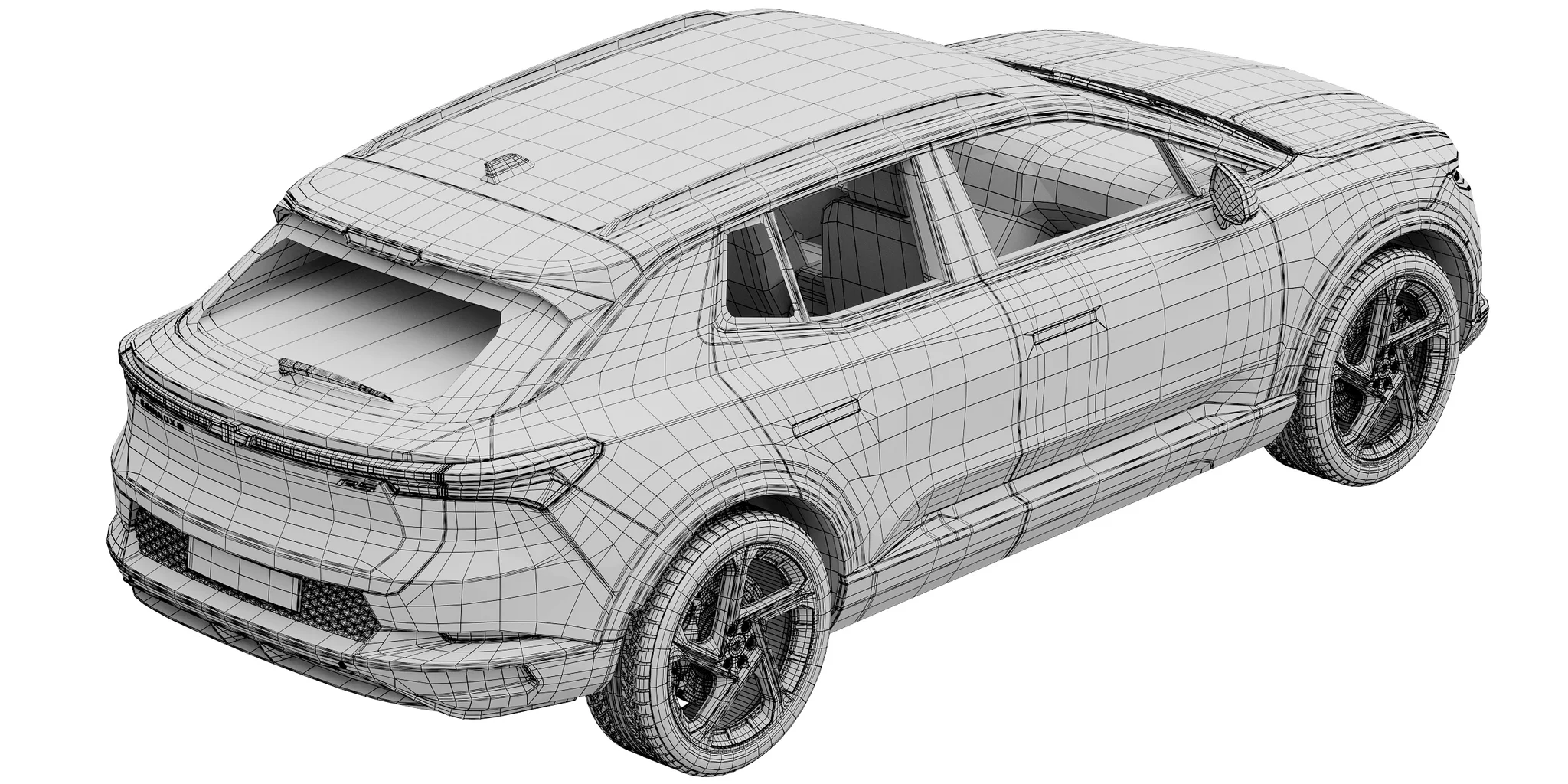 Chevrolet Equinox EV RS, 3D model preview 36