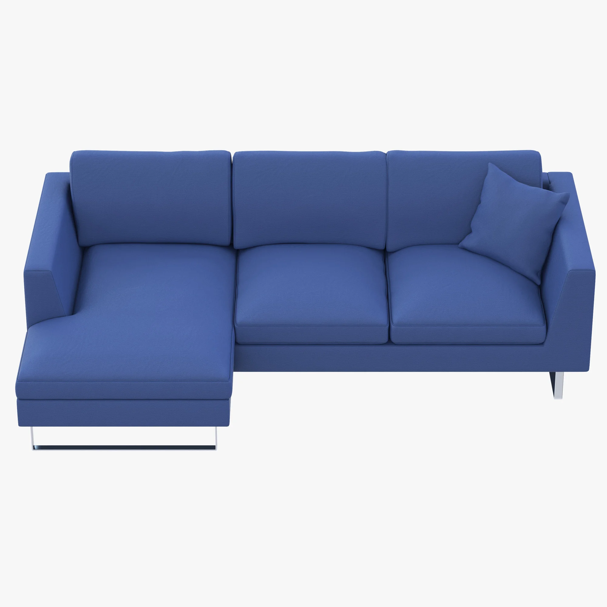 Jasper Modern Corner Sofa — 3D model preview 12