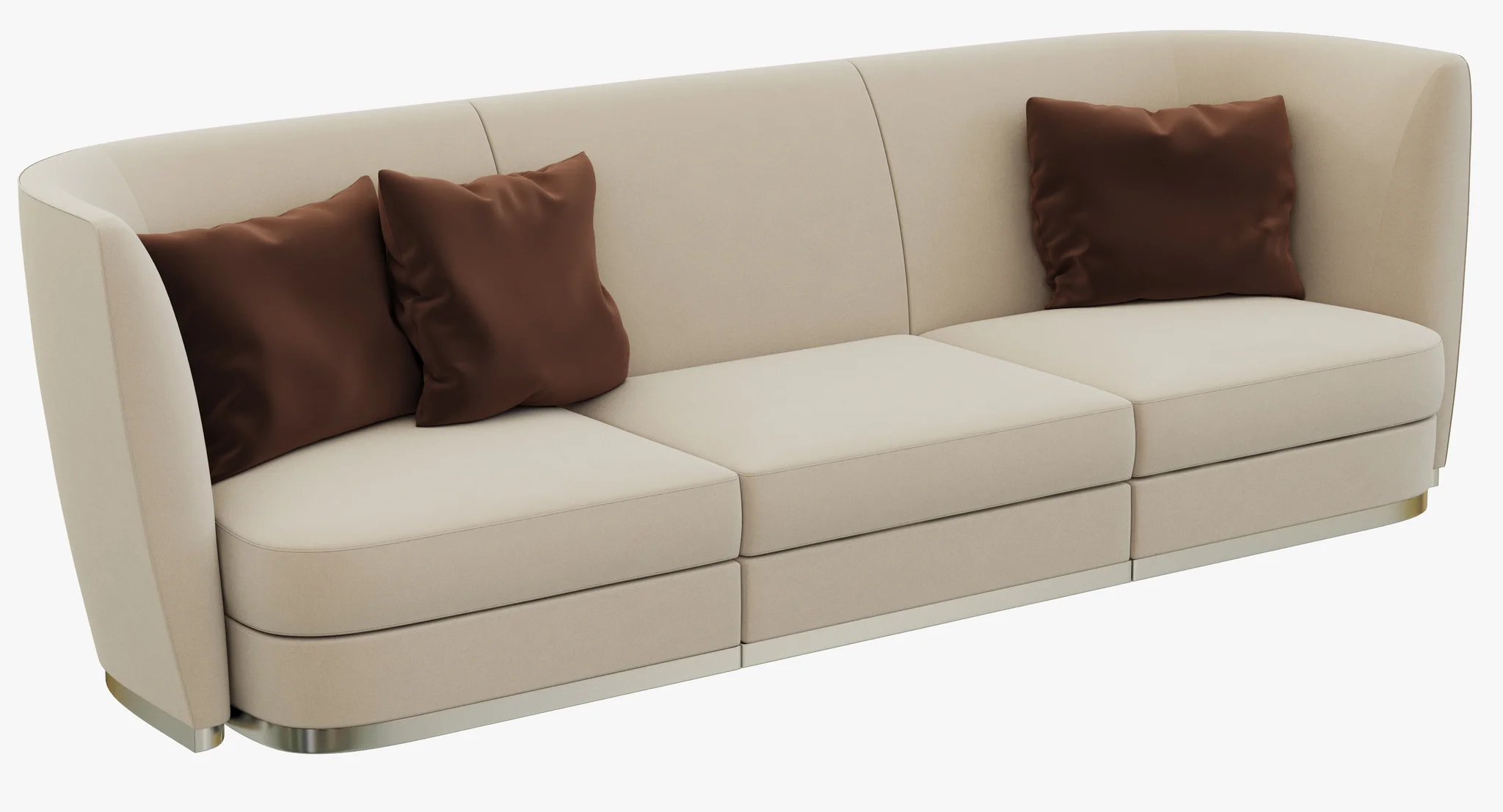 Flexform Altea Divano — 3D model preview 1
