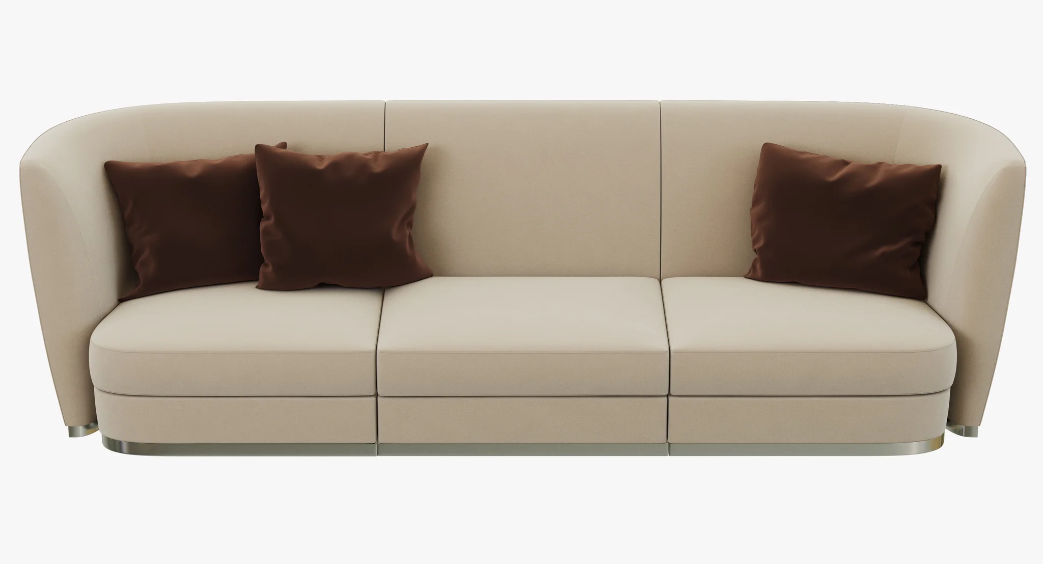 Flexform Altea Divano — 3D model preview 12