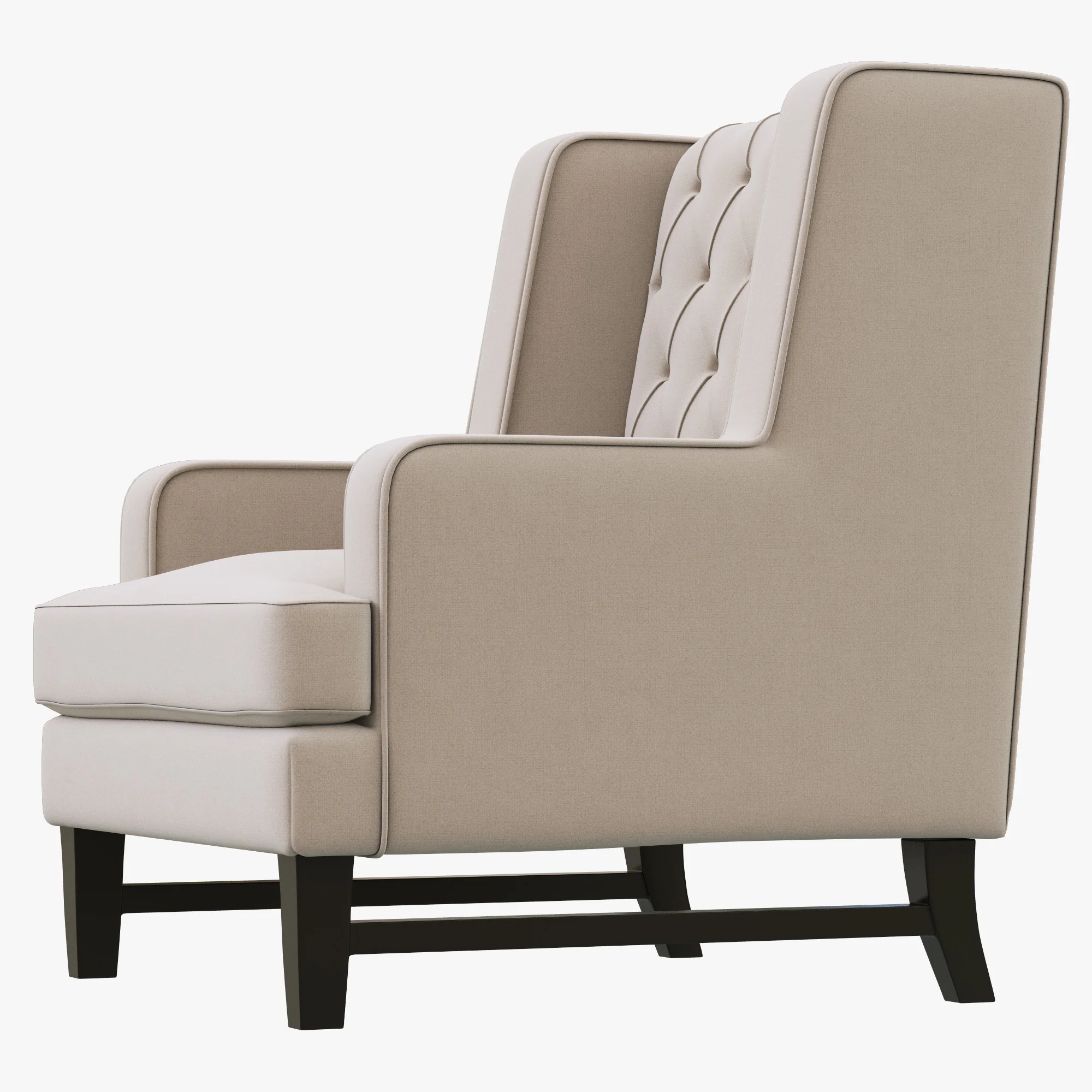 Dantone Home Baltimore Armchair — 3D model preview 2