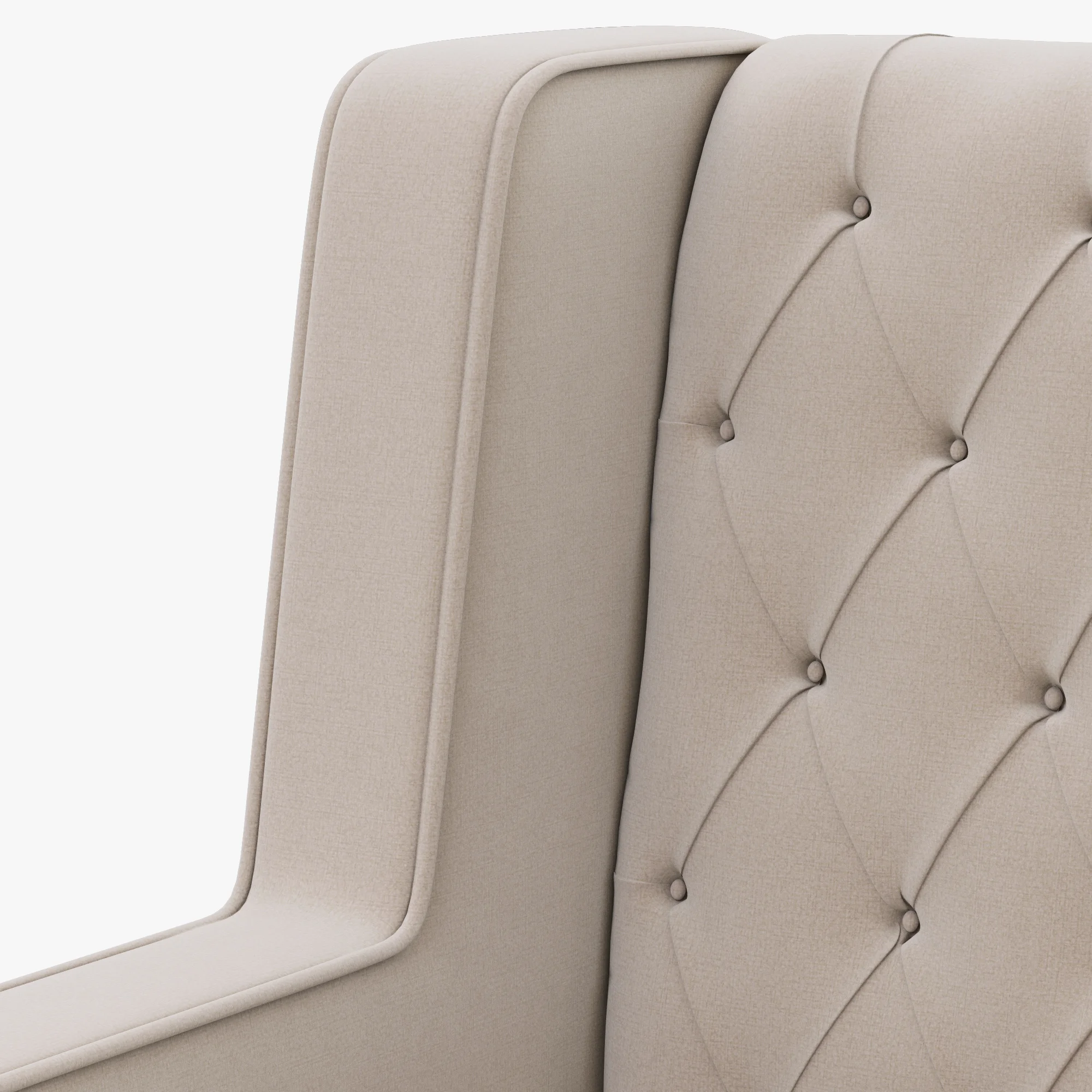 Dantone Home Baltimore Armchair — 3D model preview 3