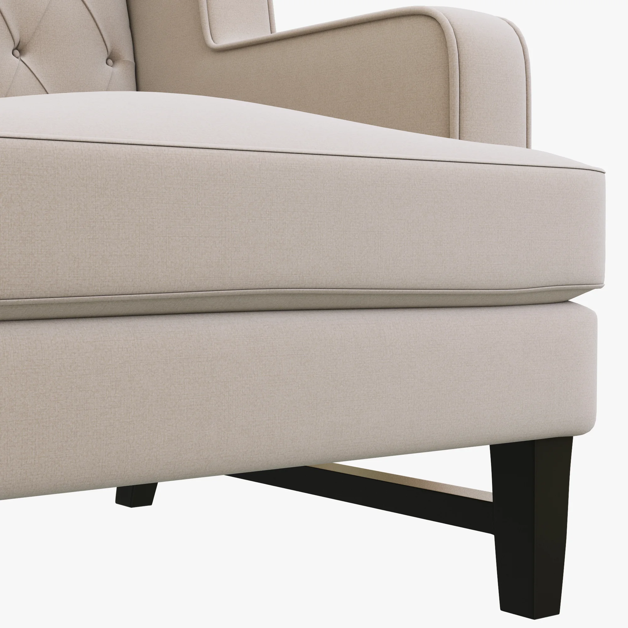 Dantone Home Baltimore Armchair — 3D model preview 5