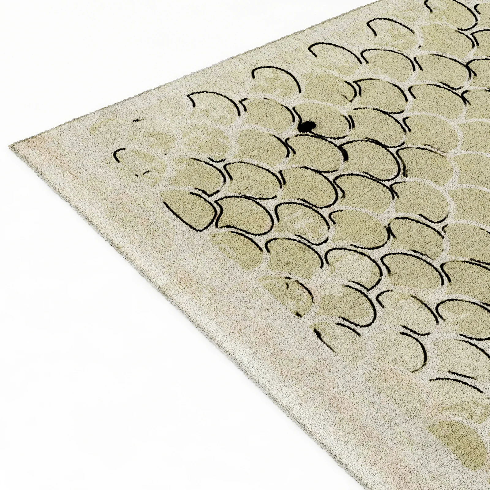 Brabbu KOI RUG — 3D model preview 9