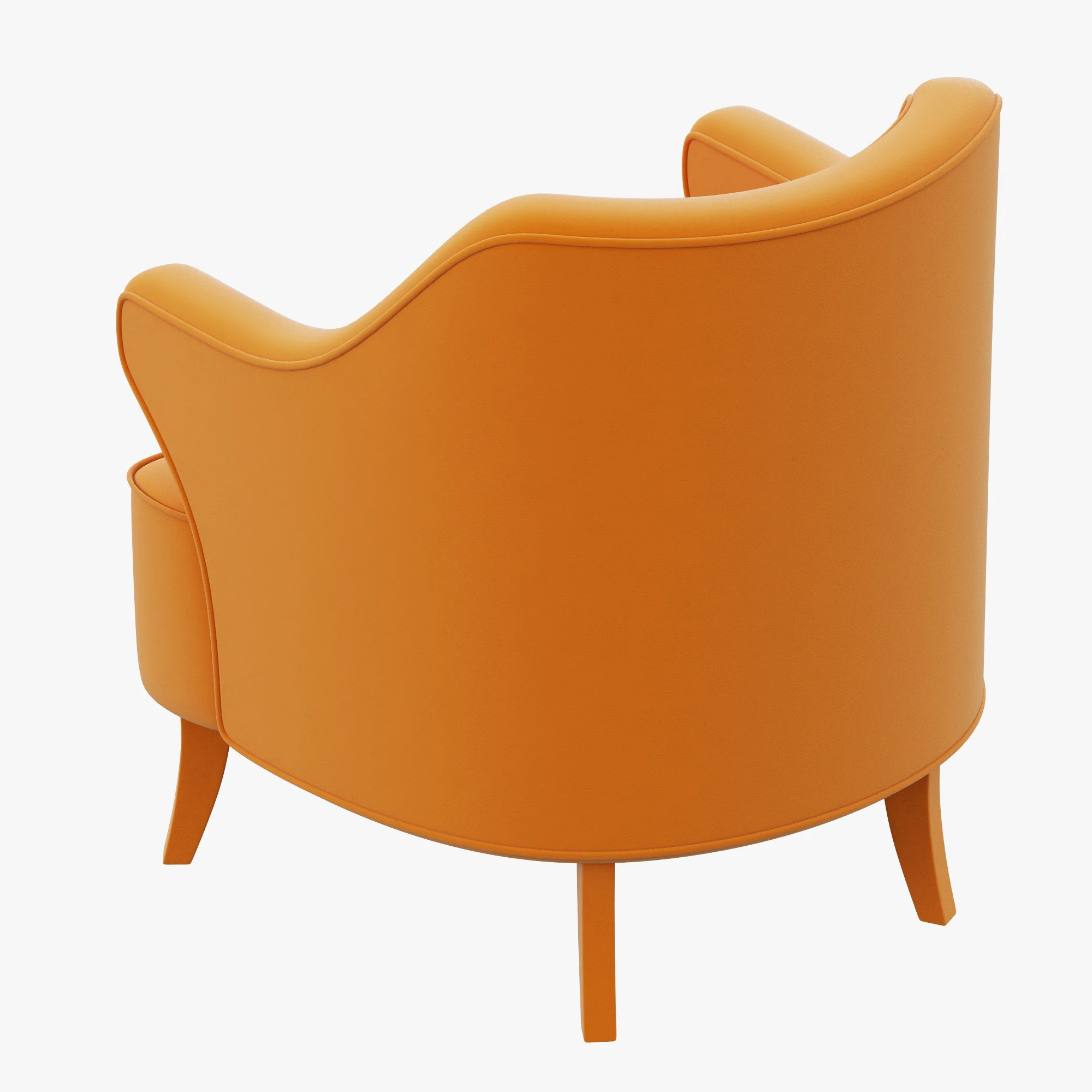 Brabbu Java Armchair — 3D model preview 5