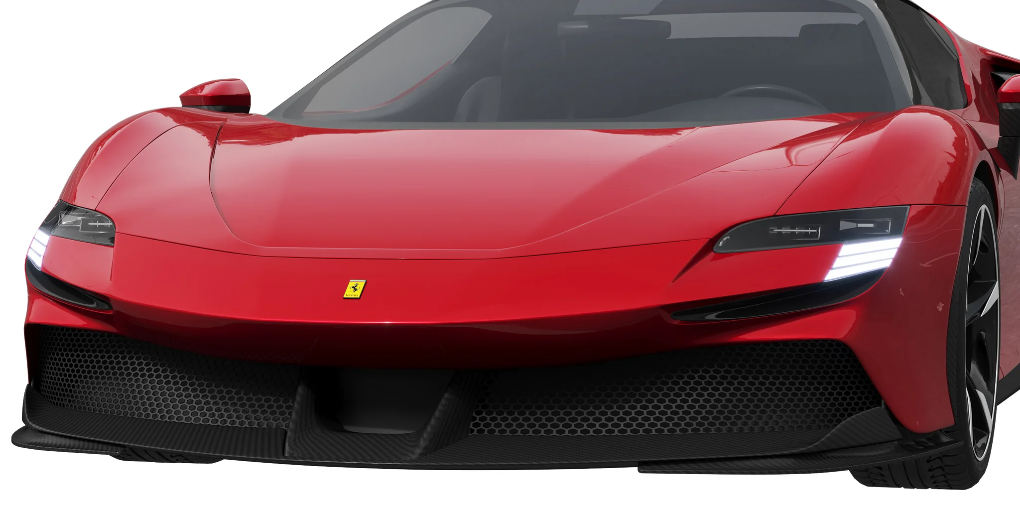 Ferrari SF90 Stradale, 3D model preview 5