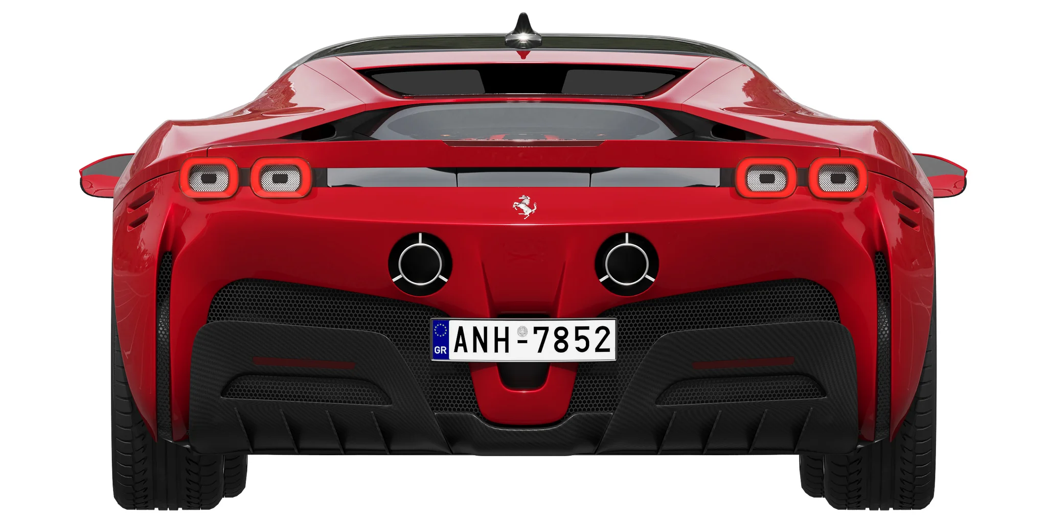 Ferrari SF90 Stradale, 3D model preview 10