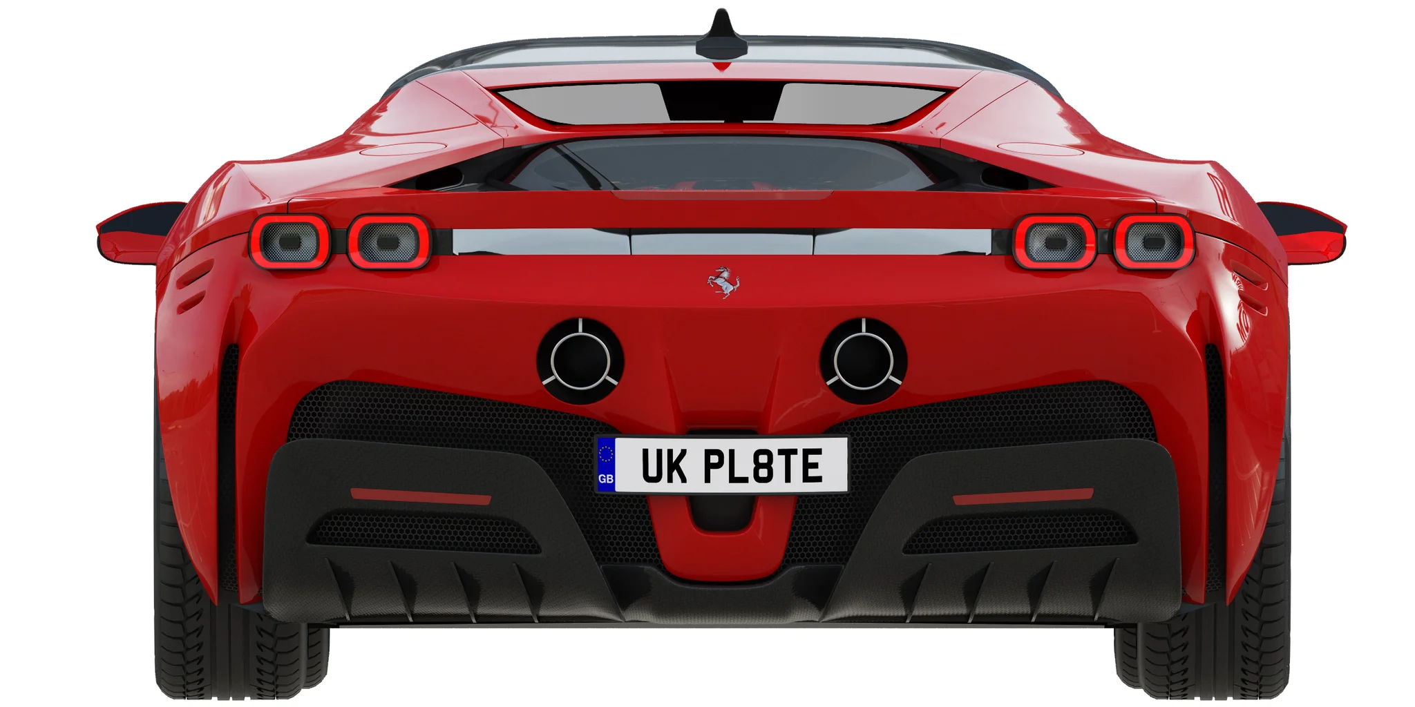 Ferrari SF90 Stradale, 3D model preview 11