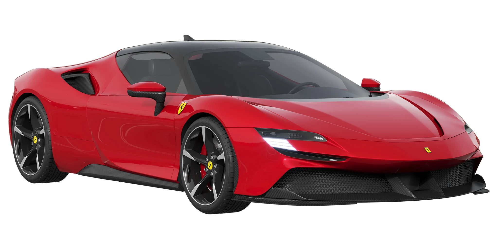 Ferrari SF90 Stradale, 3D model preview 15