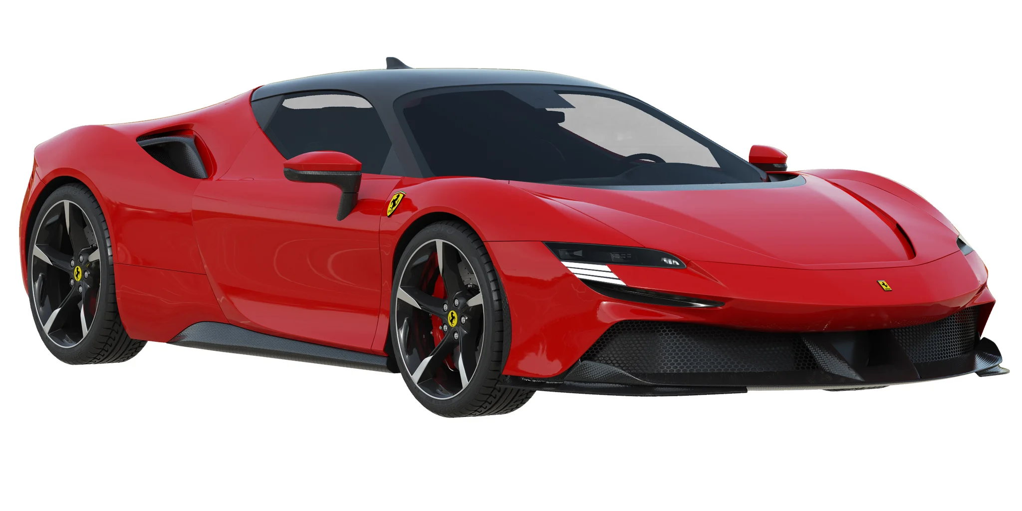 Ferrari SF90 Stradale, 3D model preview 19