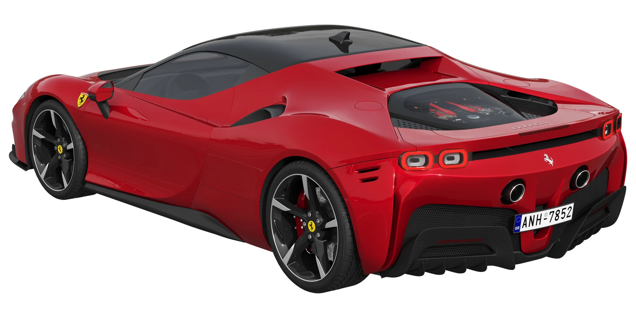 Ferrari SF90 Stradale, 3D model preview 22