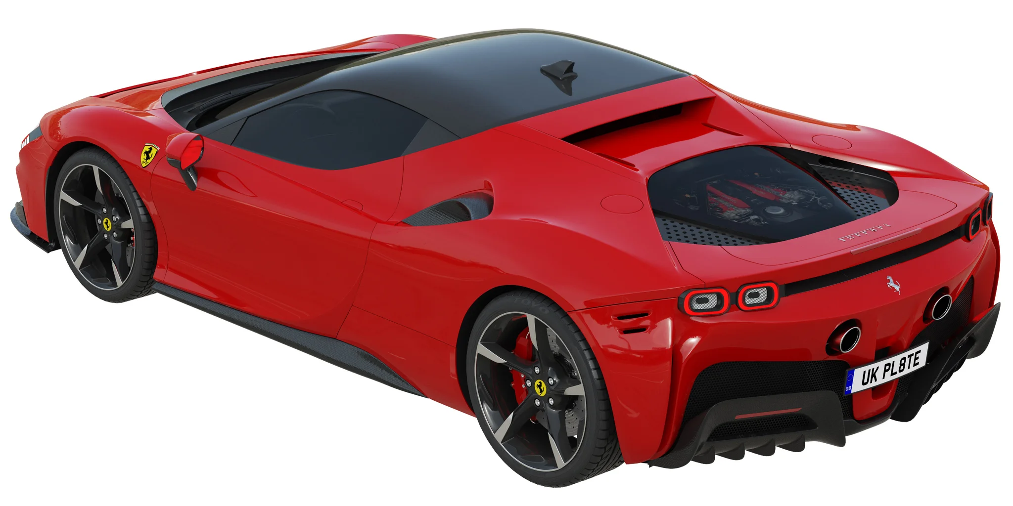 Ferrari SF90 Stradale, 3D model preview 24