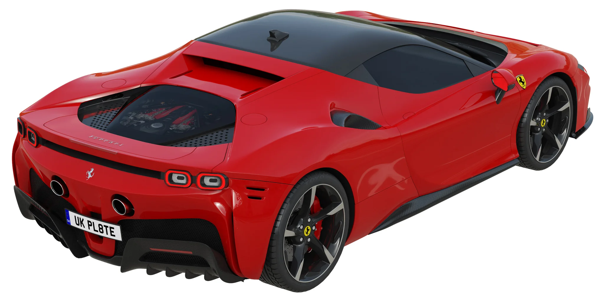 Ferrari SF90 Stradale, 3D model preview 37