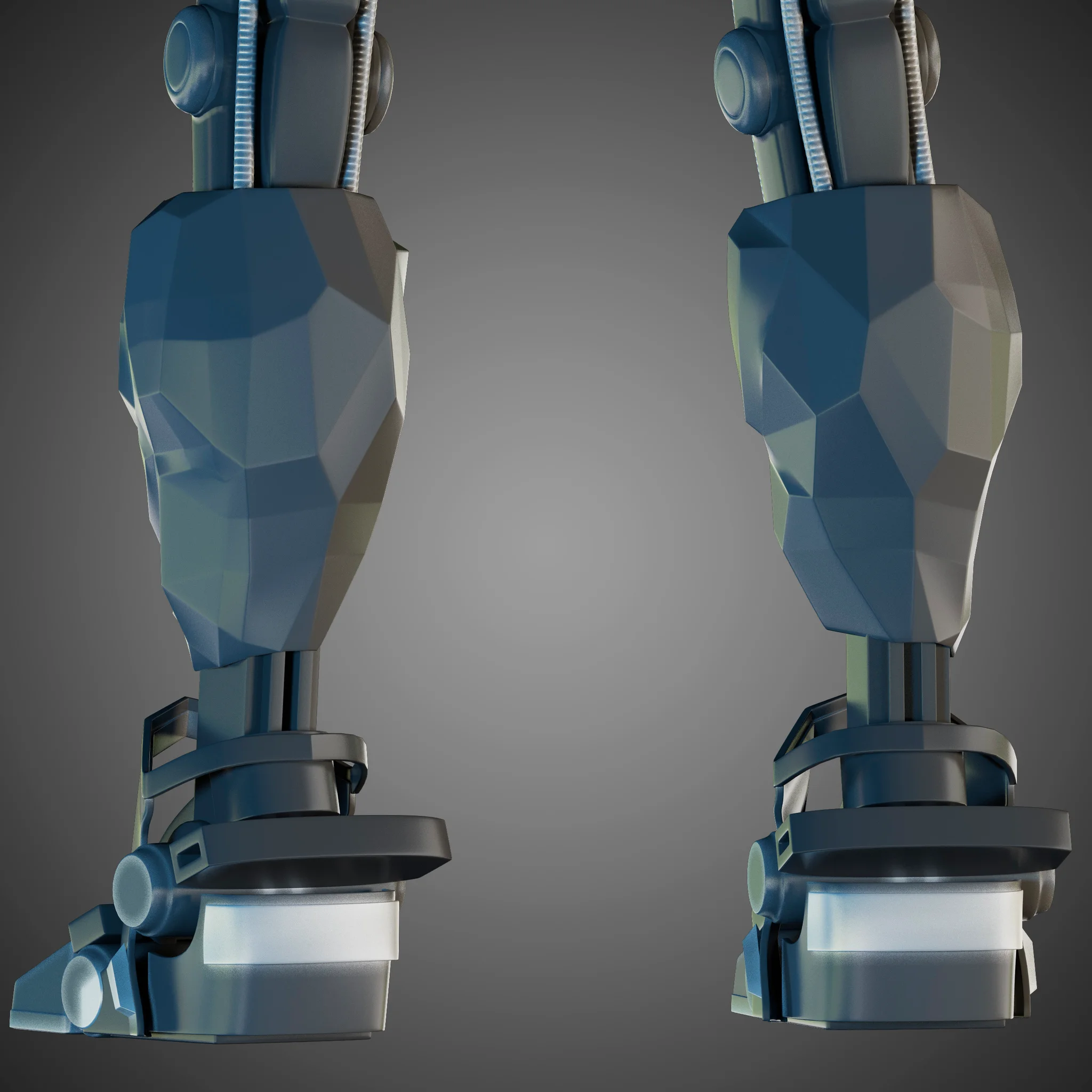 Cyborg Justice League — 3D model preview 5