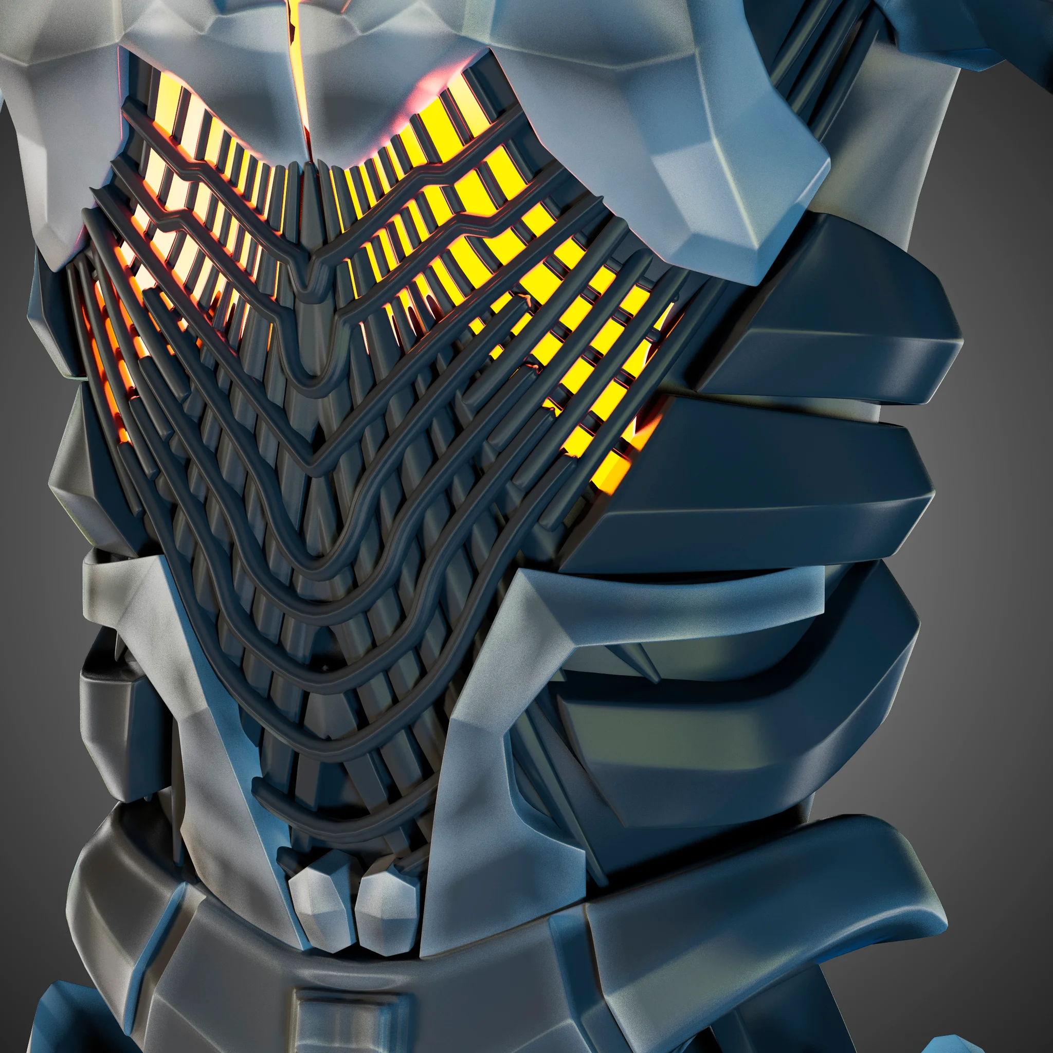 Cyborg Justice League — 3D model preview 6
