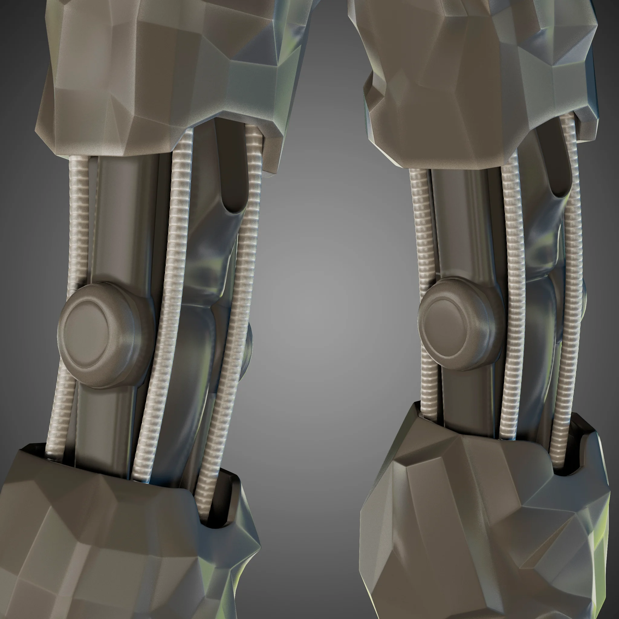 Cyborg Justice League — 3D model preview 7