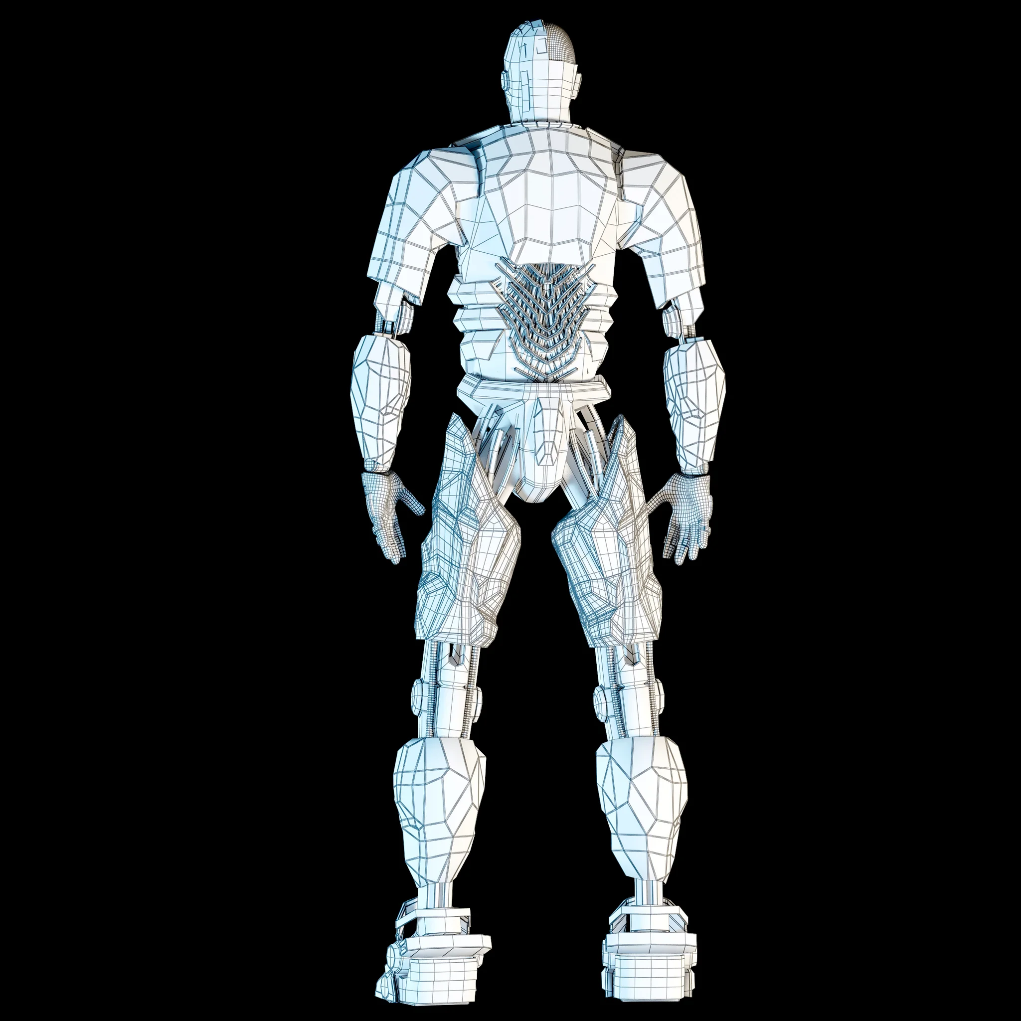 Cyborg Justice League — 3D model preview 12