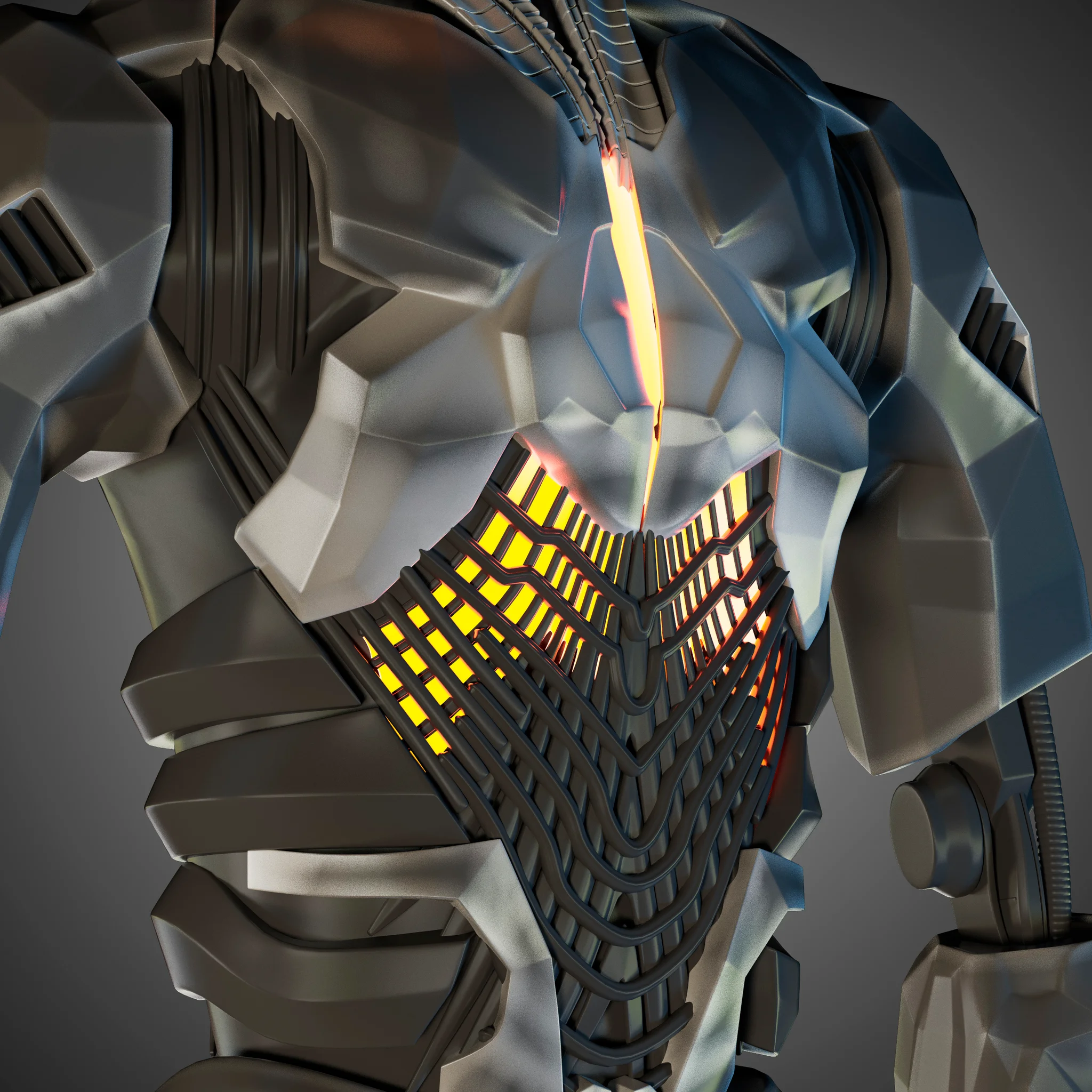 Cyborg Justice League — 3D model preview 16