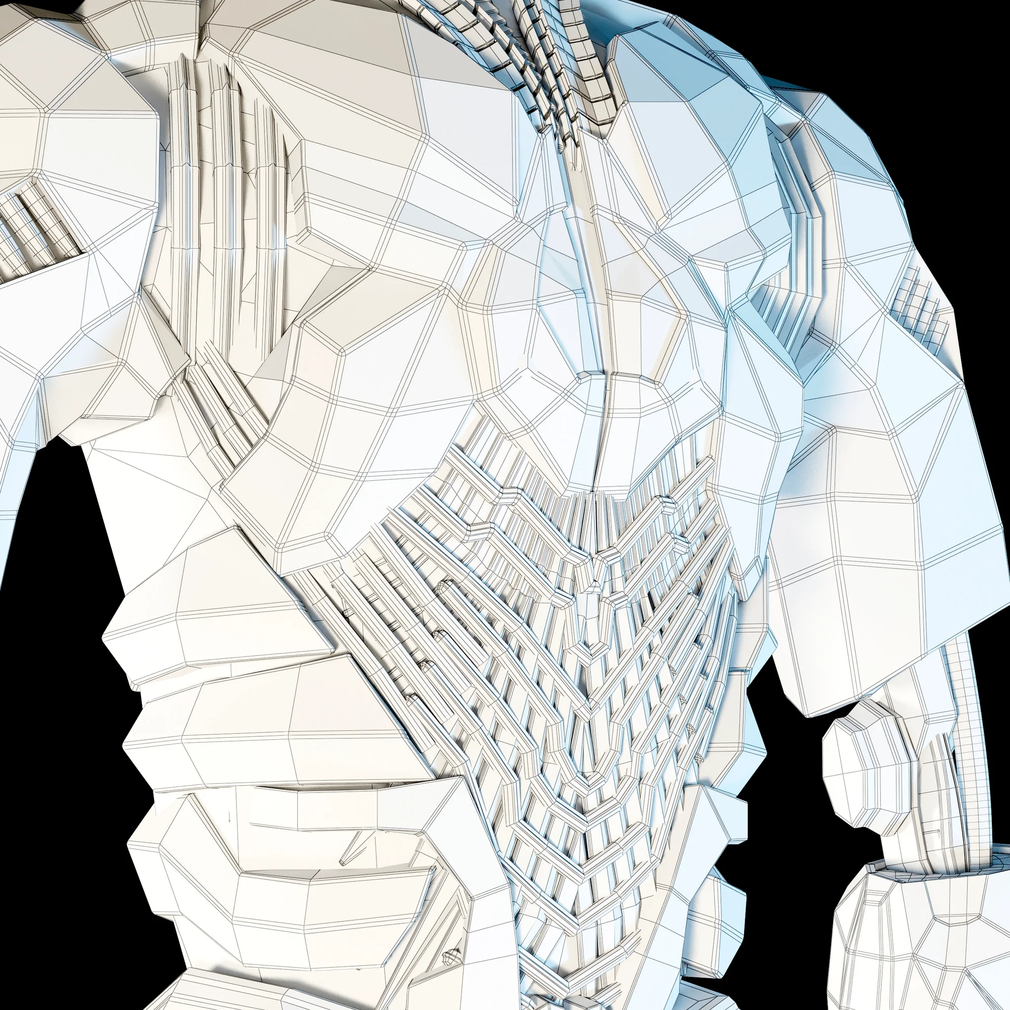 Cyborg Justice League — 3D model preview 17