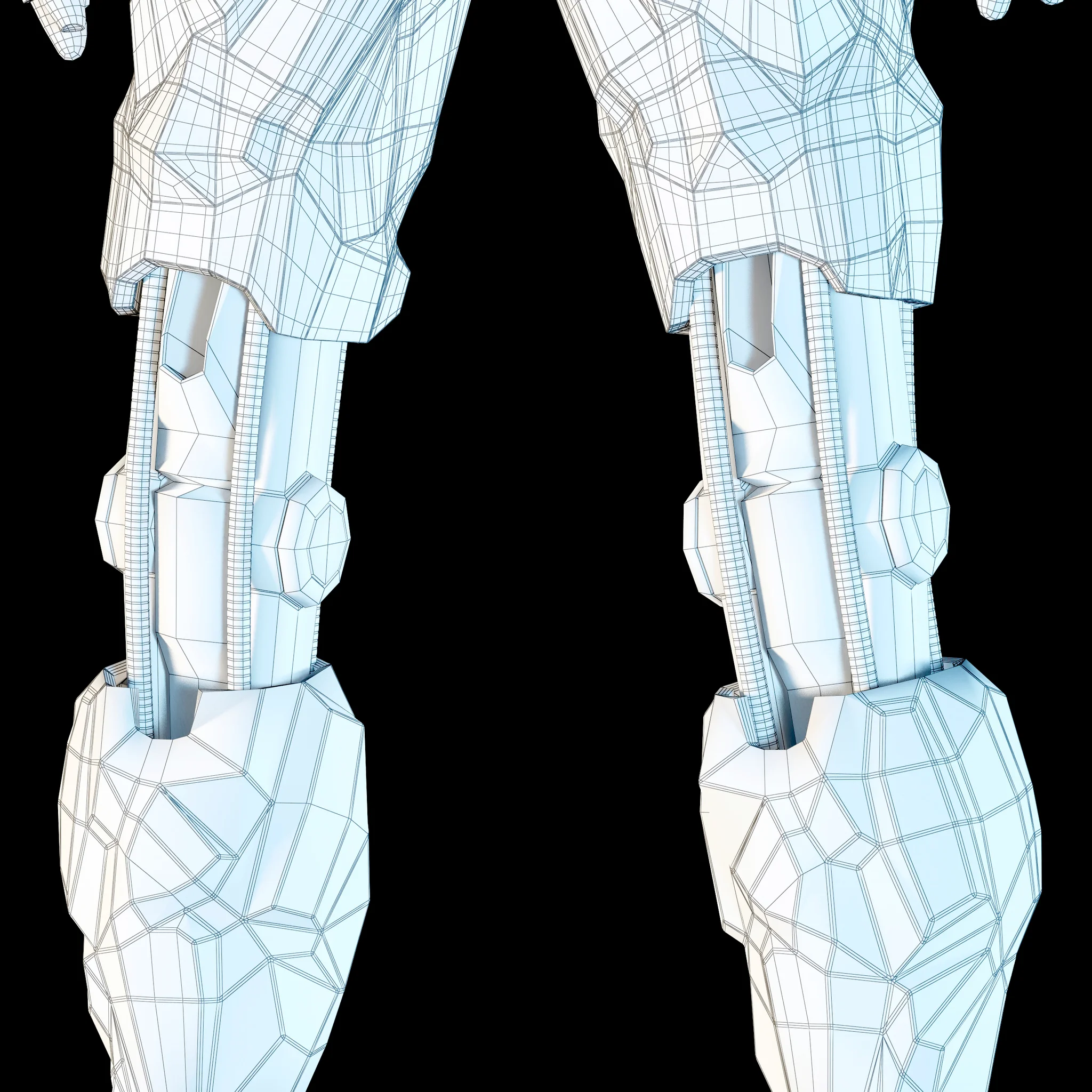 Cyborg Justice League — 3D model preview 19