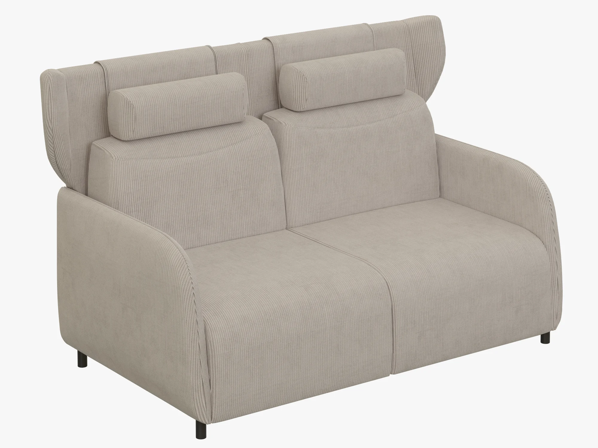 Ditre Italia Duffle Sofa — 3D model preview 4