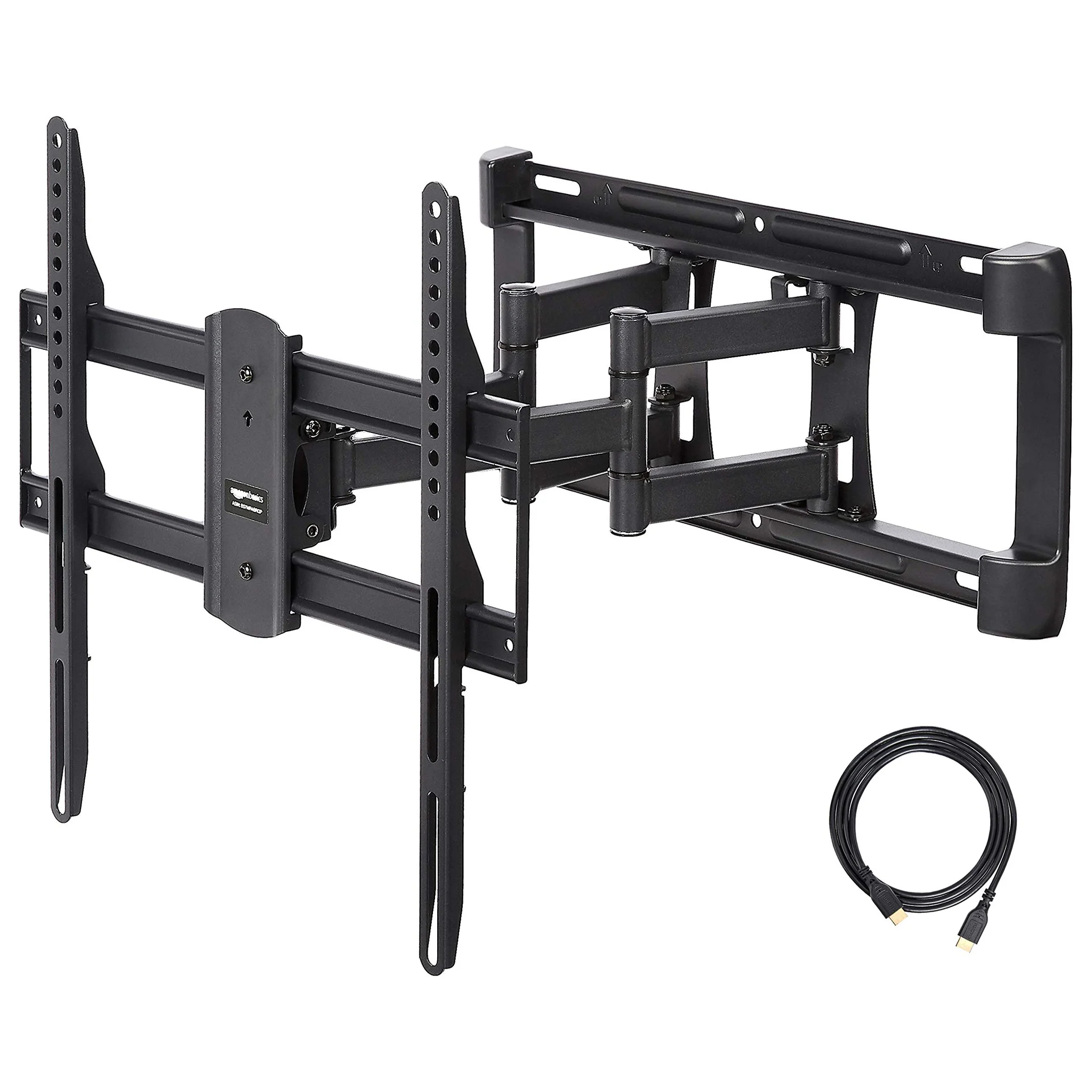 AmazonBasics Dual-Arm Full-Motion TV Mount - 32-Inch to 65-Inch
