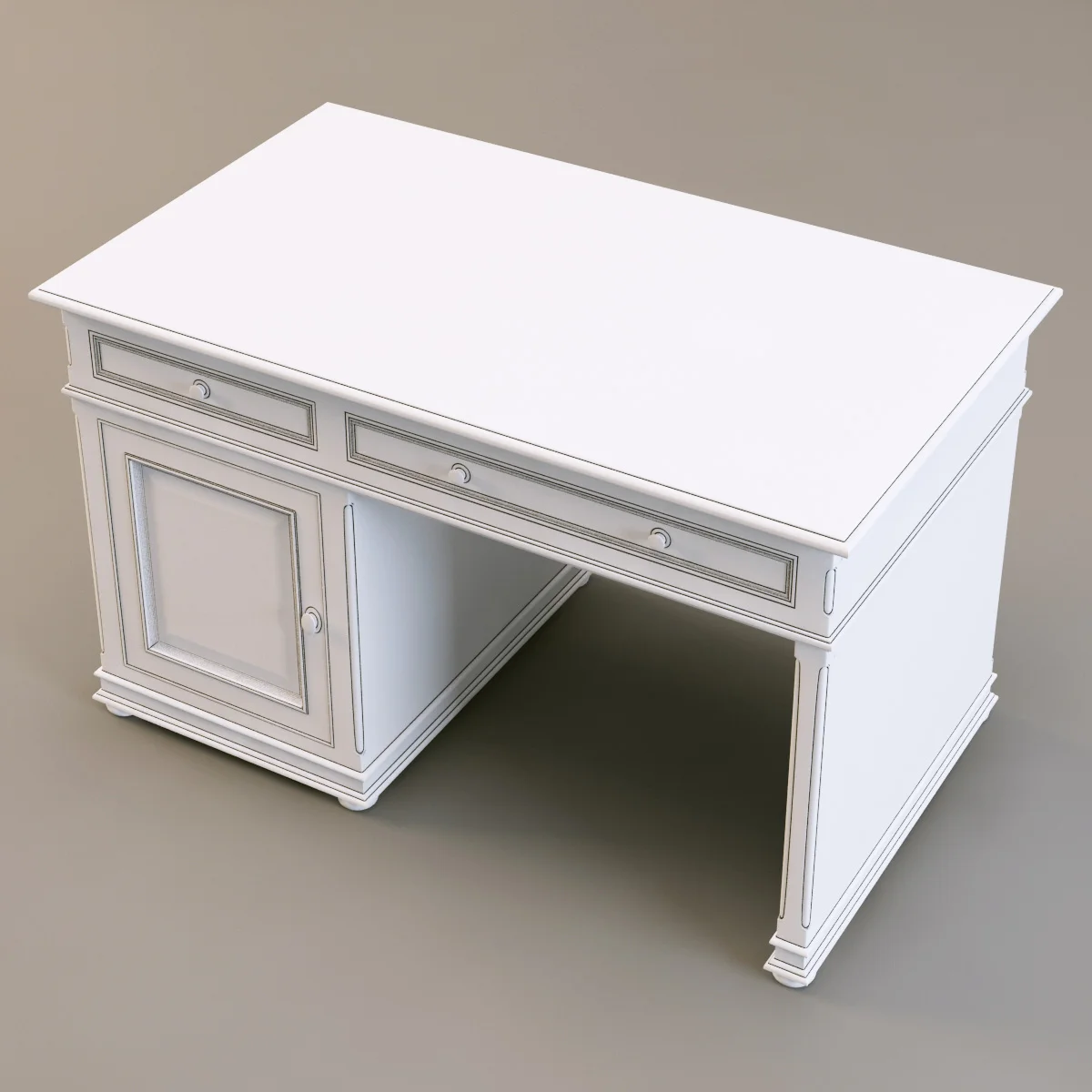 Country Corner PBDA — 3D model preview 4