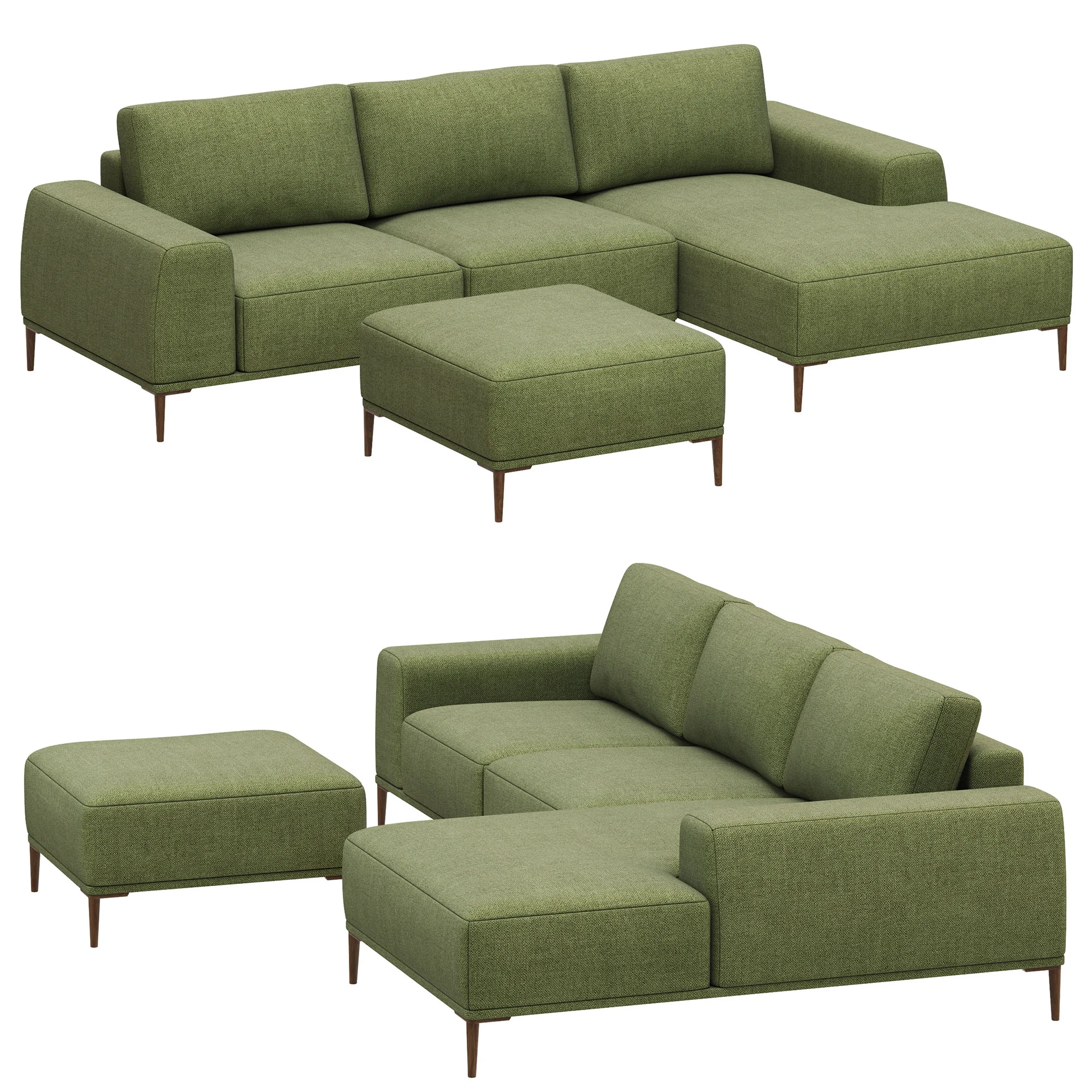 Dantone Home Oslo Sofa — 3D model preview 2