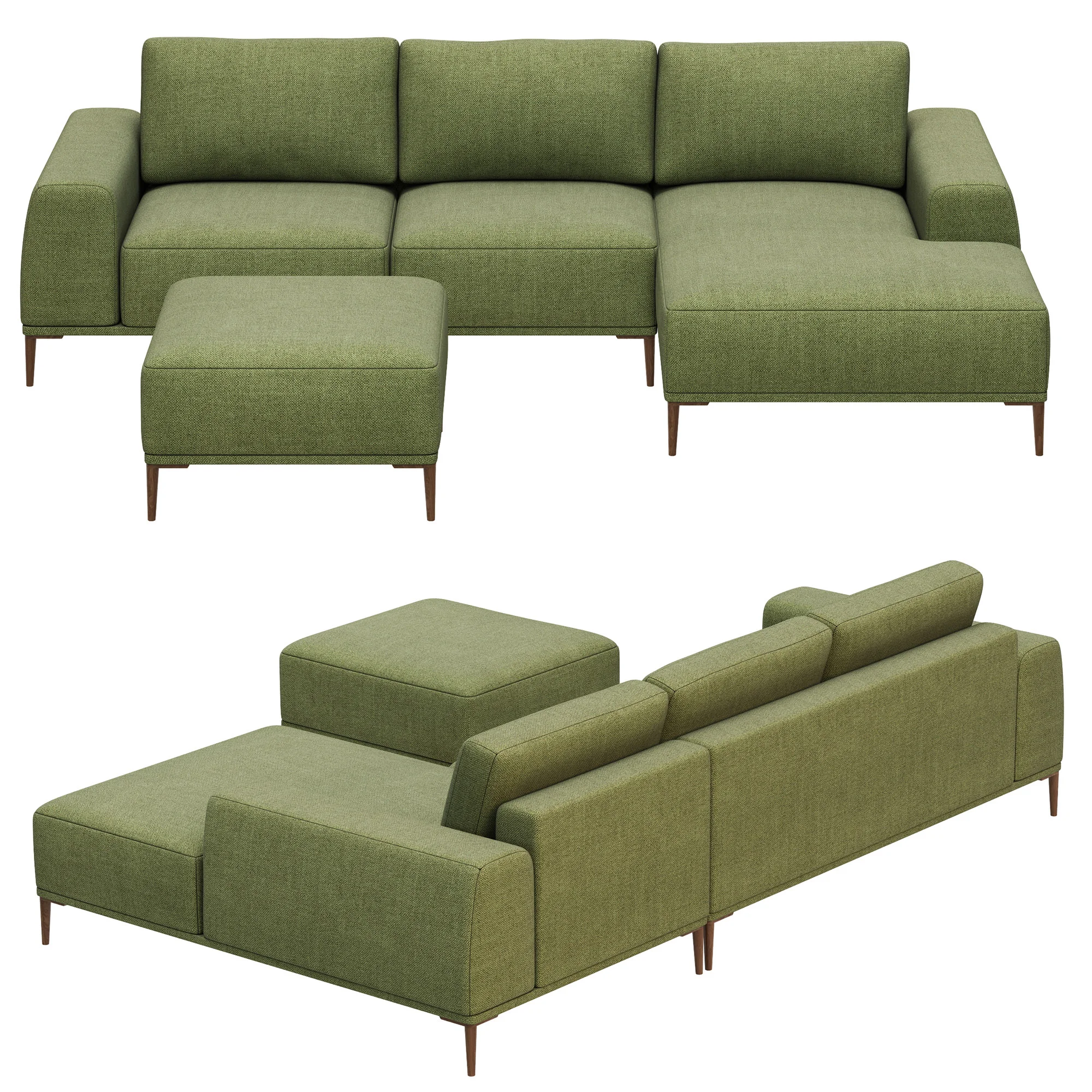 Dantone Home Oslo Sofa — 3D model preview 8