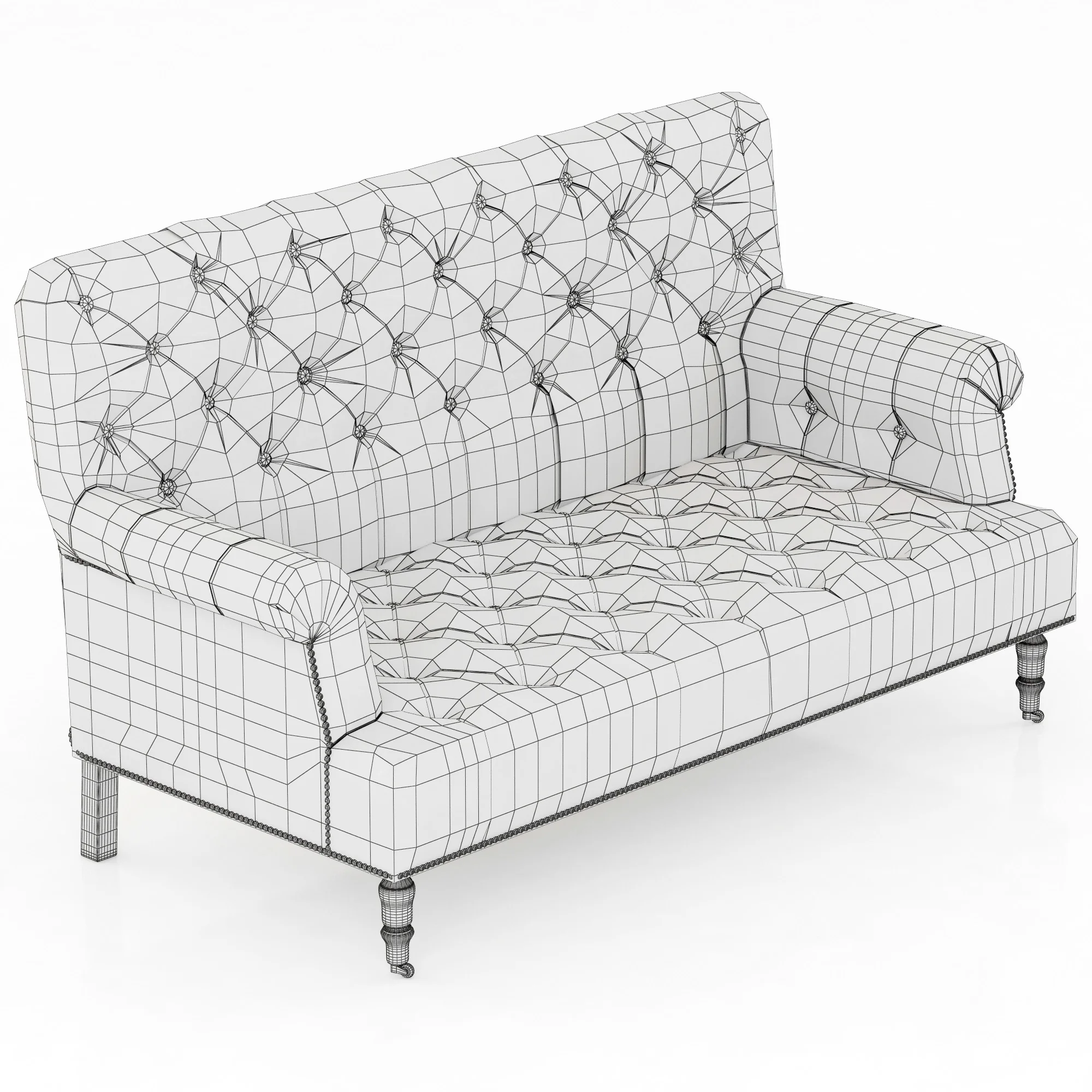 Ralph Lauren Home EDWARDIAN SETTEE — 3D model preview 4