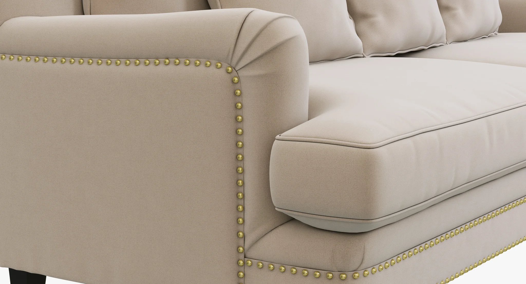 Dantone Home Bove Sofa — 3D model preview 4