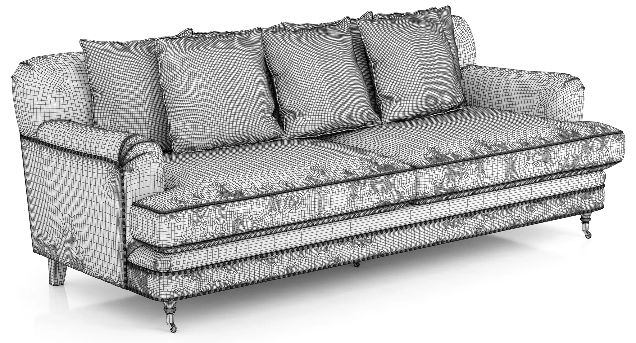 Dantone Home Bove Sofa — 3D model preview 8