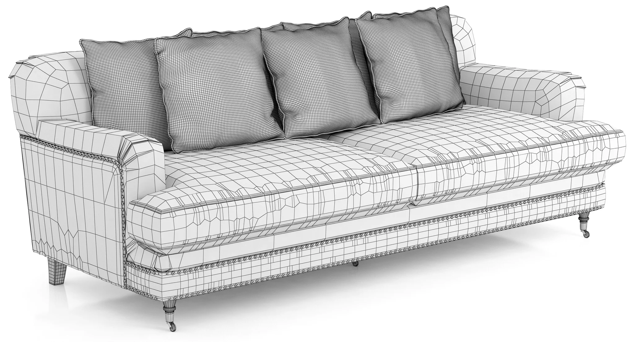 Dantone Home Bove Sofa — 3D model preview 9