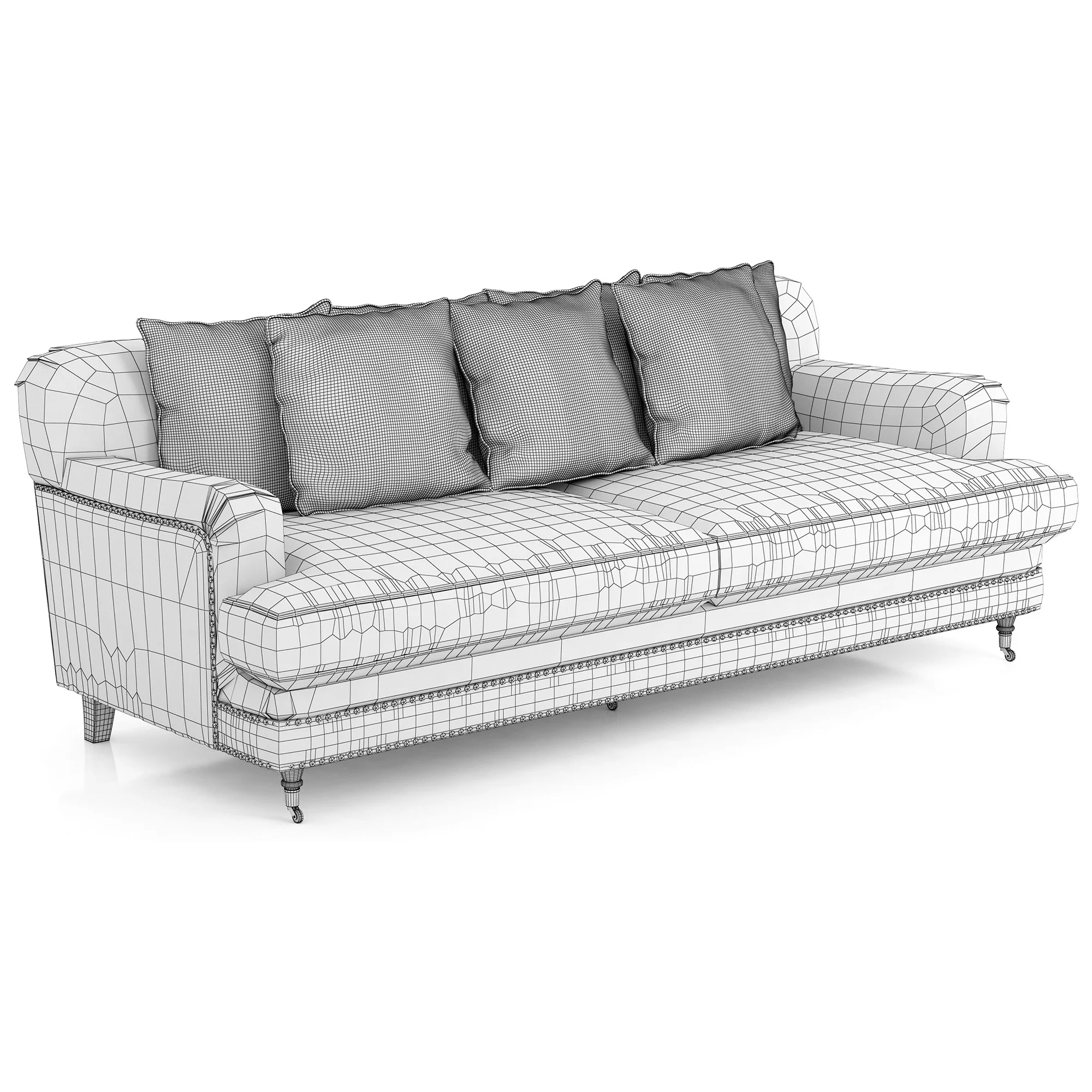 Dantone Home Bove Sofa — 3D model preview 10