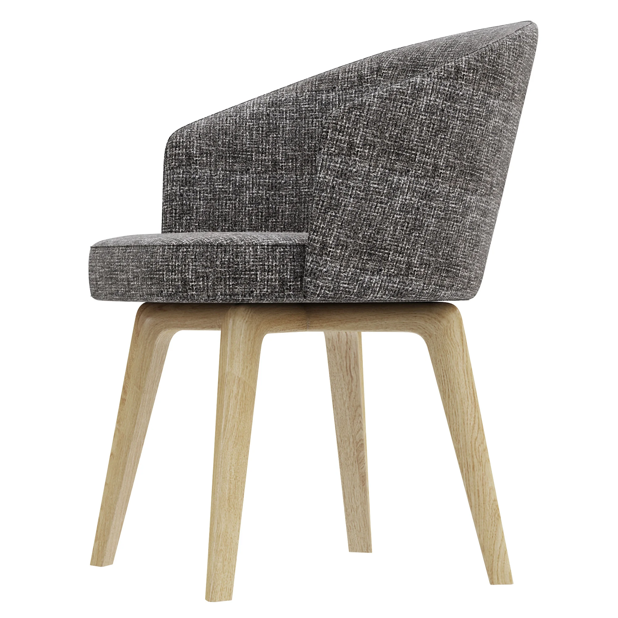 Minotti Amelie Lounge — 3D model preview 2