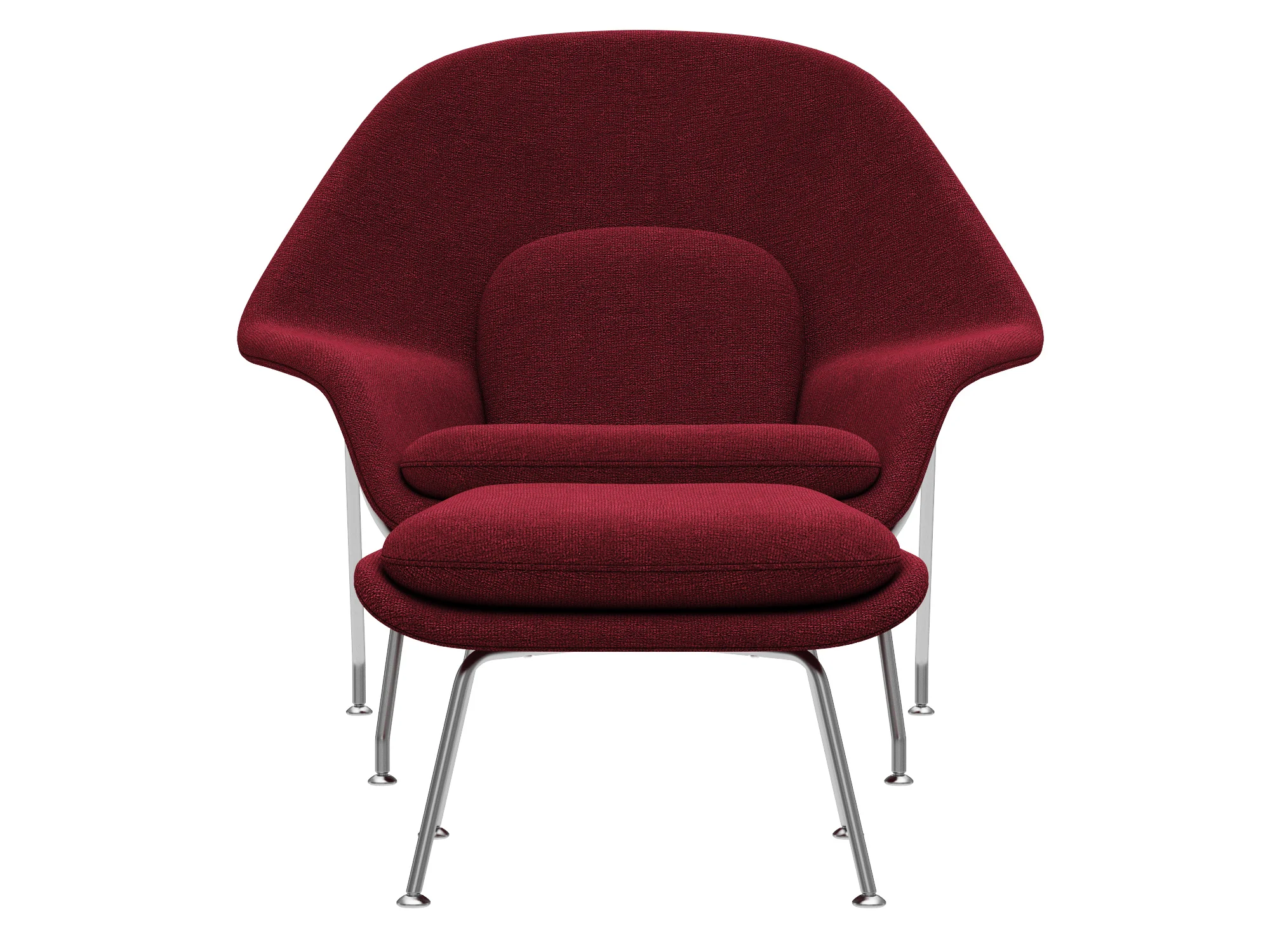 Knoll Saarinen Womb — 3D model preview 8