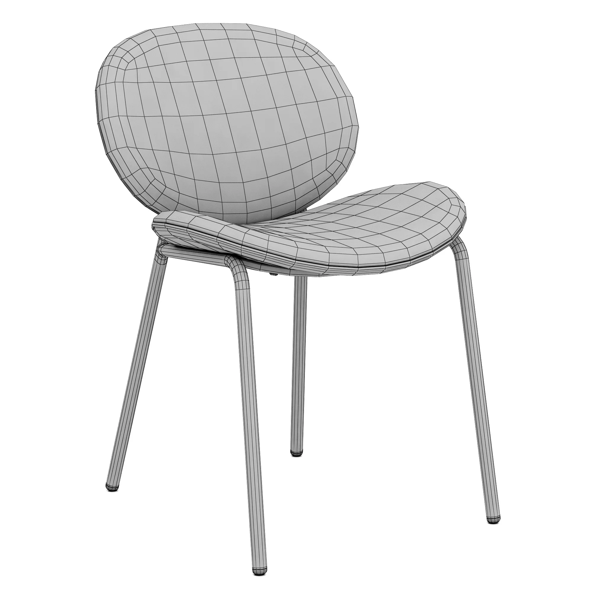 Deephouse Chambery Chair — 3D model preview 8