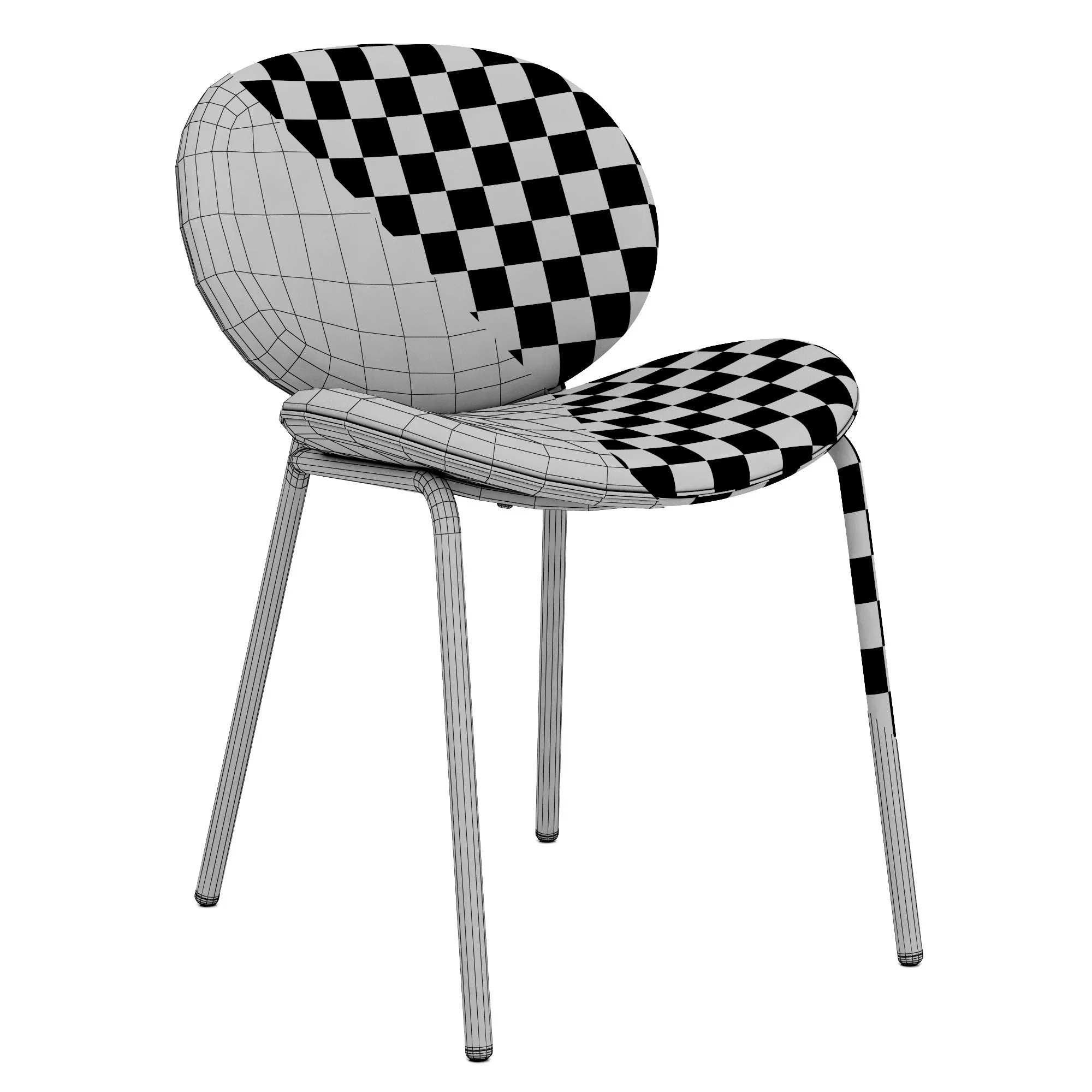 Deephouse Chambery Chair — 3D model preview 9