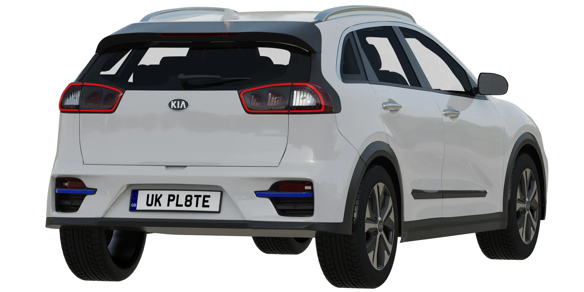 Kia Niro EV, 3D model preview 9