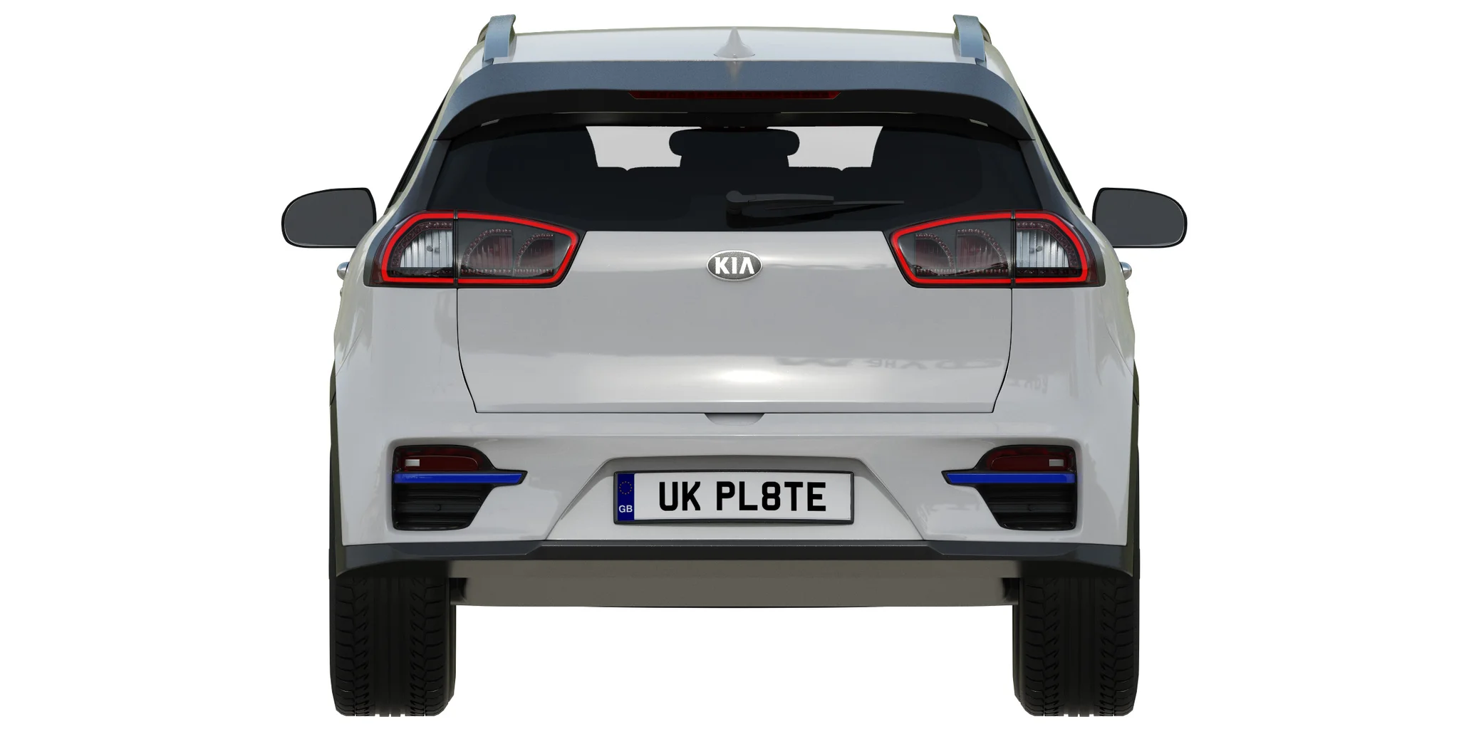 Kia Niro EV, 3D model preview 11