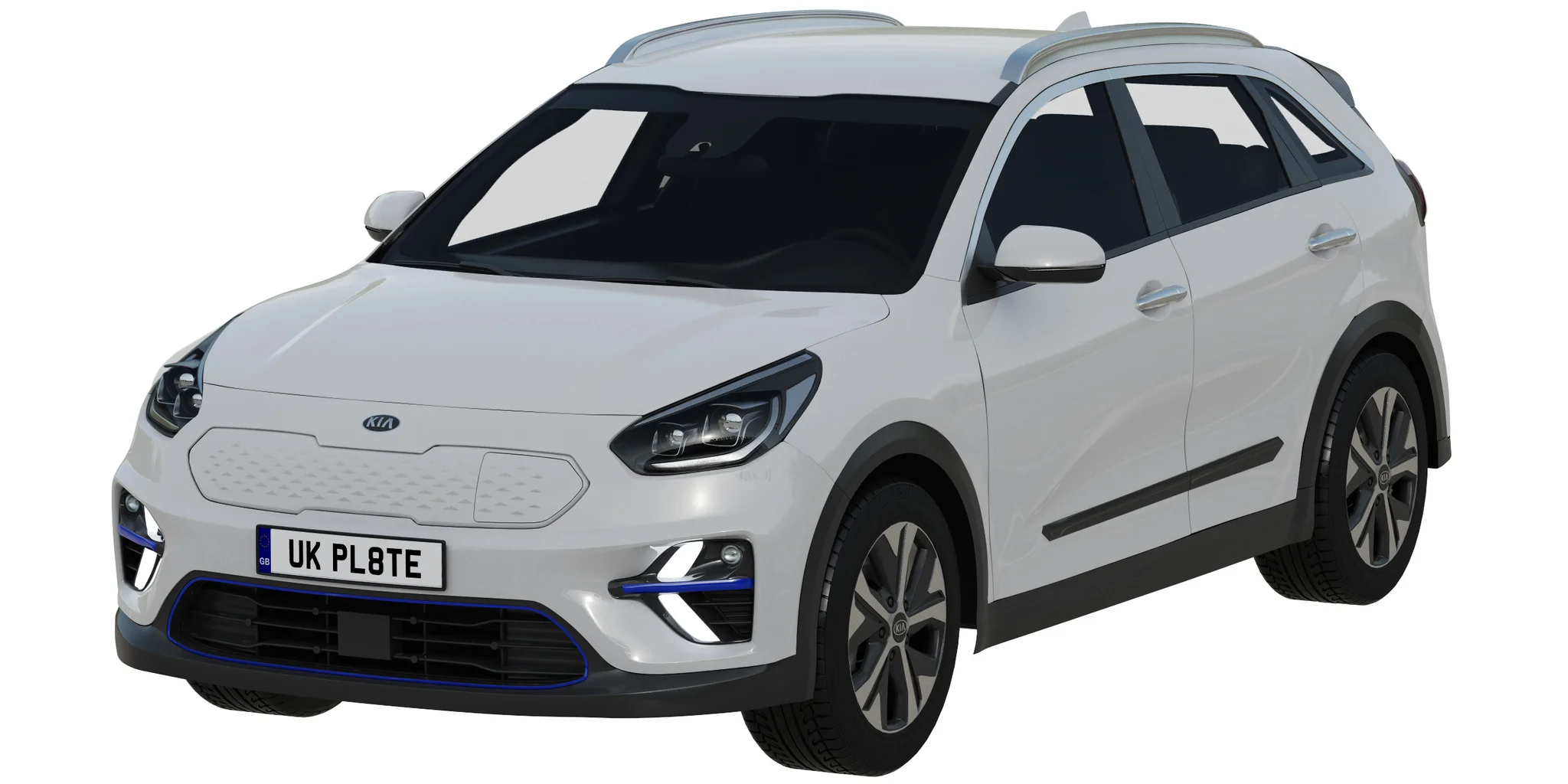 Kia Niro EV, 3D model preview 13