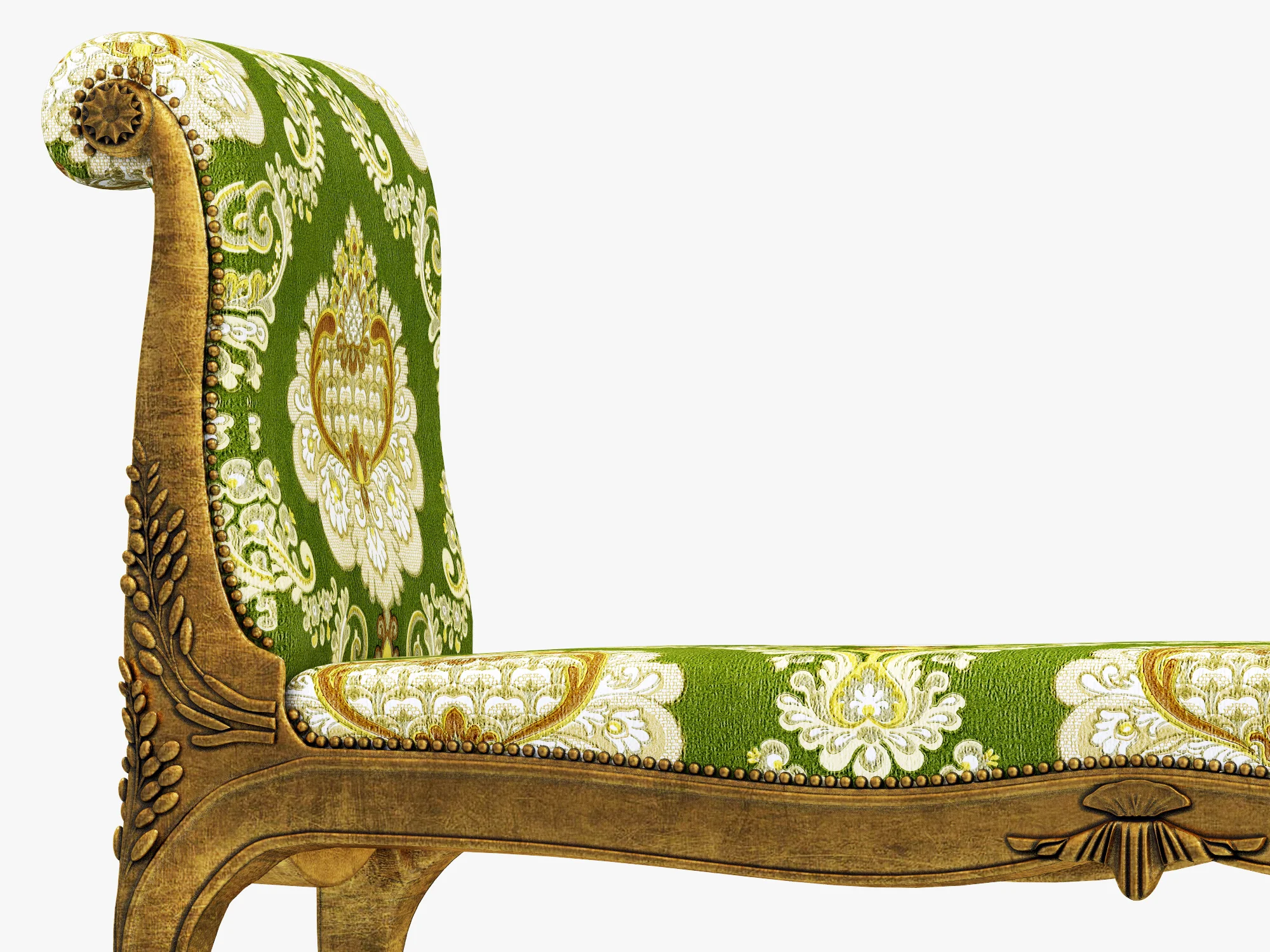 George III Giltwood Window Seats — 3D model preview 4